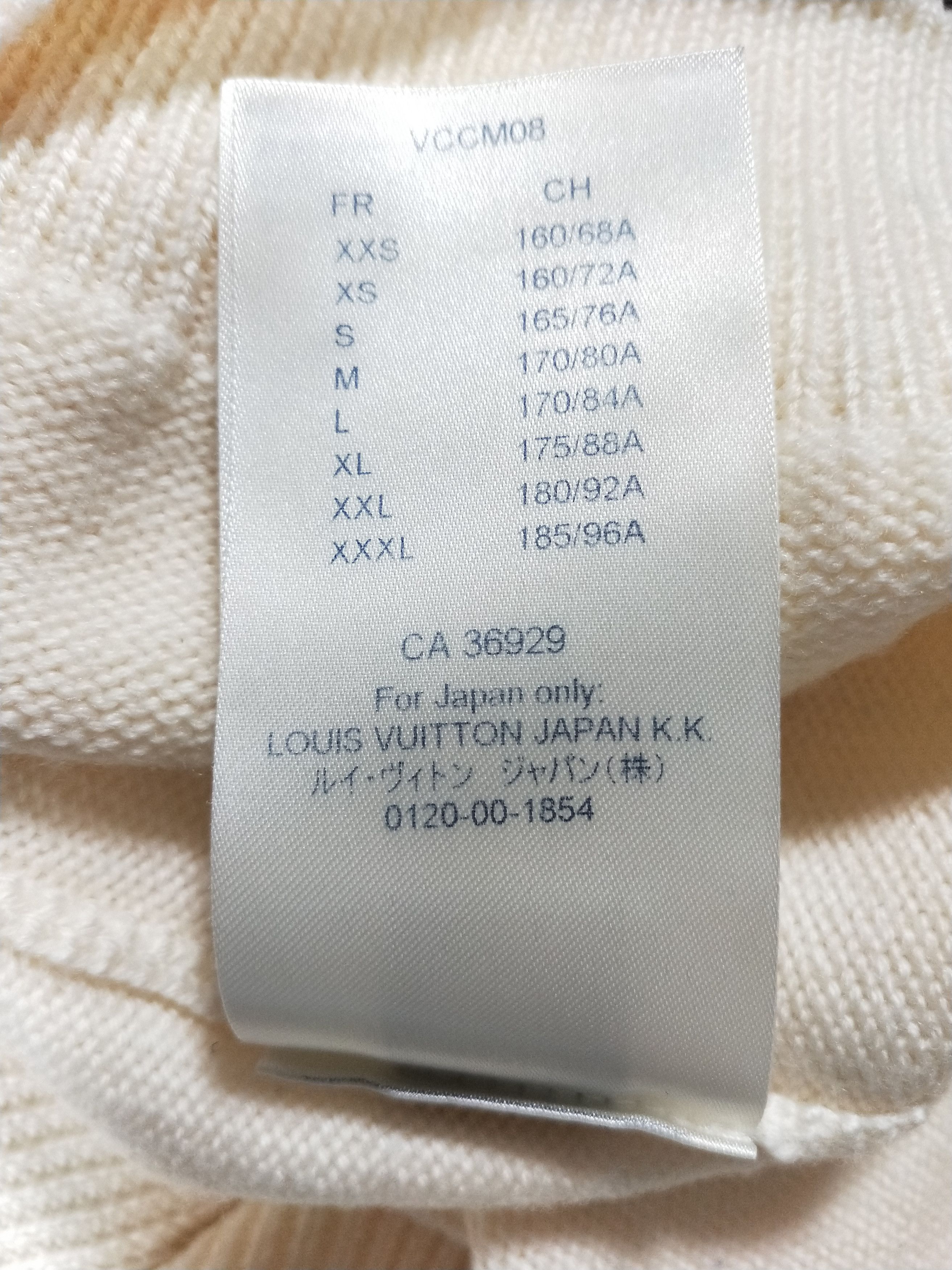 Louis Vuitton Wool Intarsia Clock Sweater Size US L / EU 52-54 / 3 - 7 Thumbnail