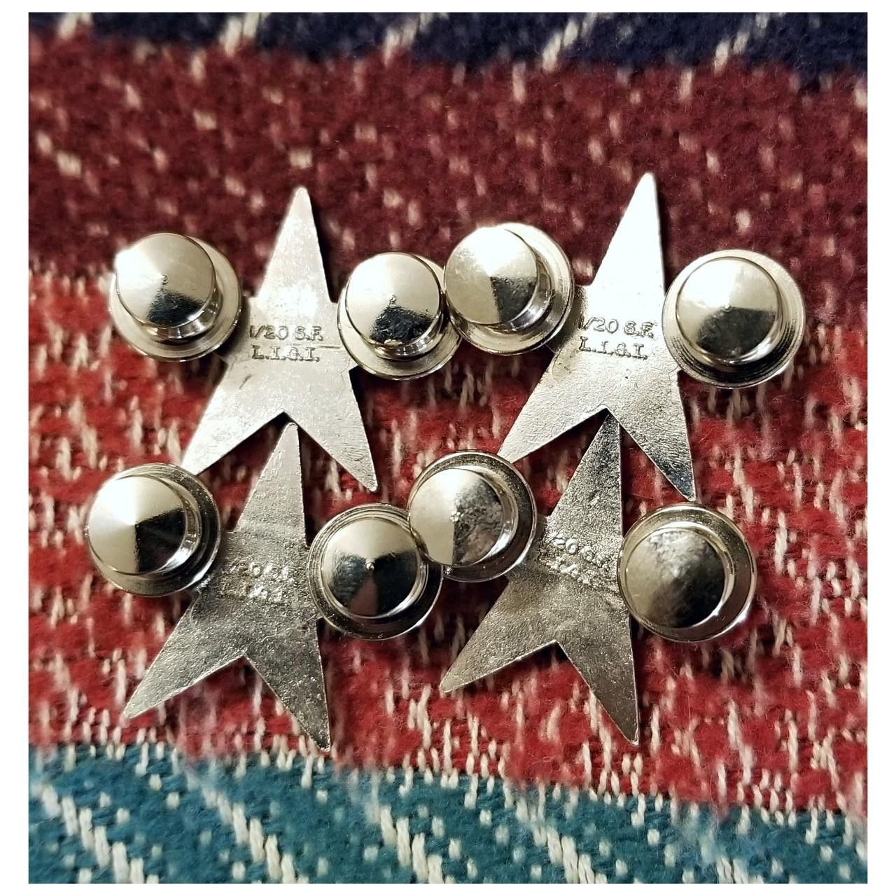 Vintage AUTHENTIC U.S. MILITARY LAPEL PINS- 4 STAR GENERAL Size ONE SIZE - 3 Thumbnail