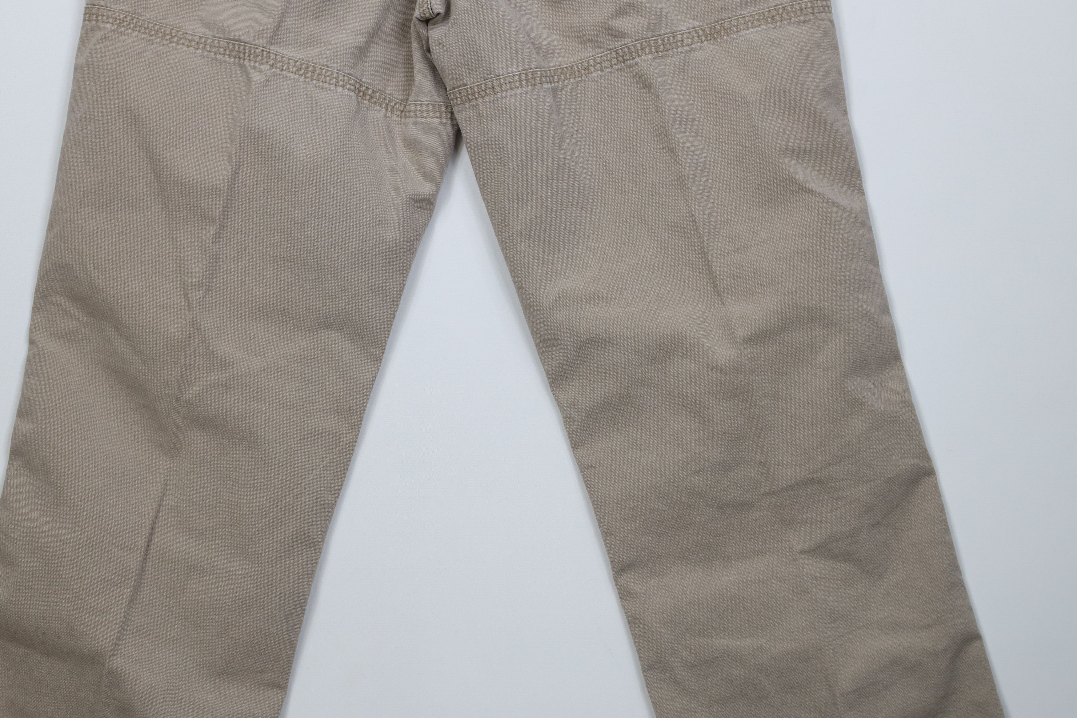 Eddie Bauer Vintage Y2K Eddie Bauer Knee Wide Leg Pants Canvas Beige Size US 32 / EU 48 - 14 Thumbnail
