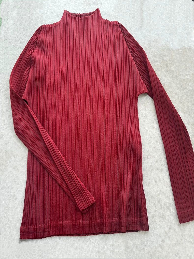 Issey Miyake issey miyake size:3 Pleated stand-up collar and long sleev Size XXS / US 00 / IT 34 - 1 Thumbnail