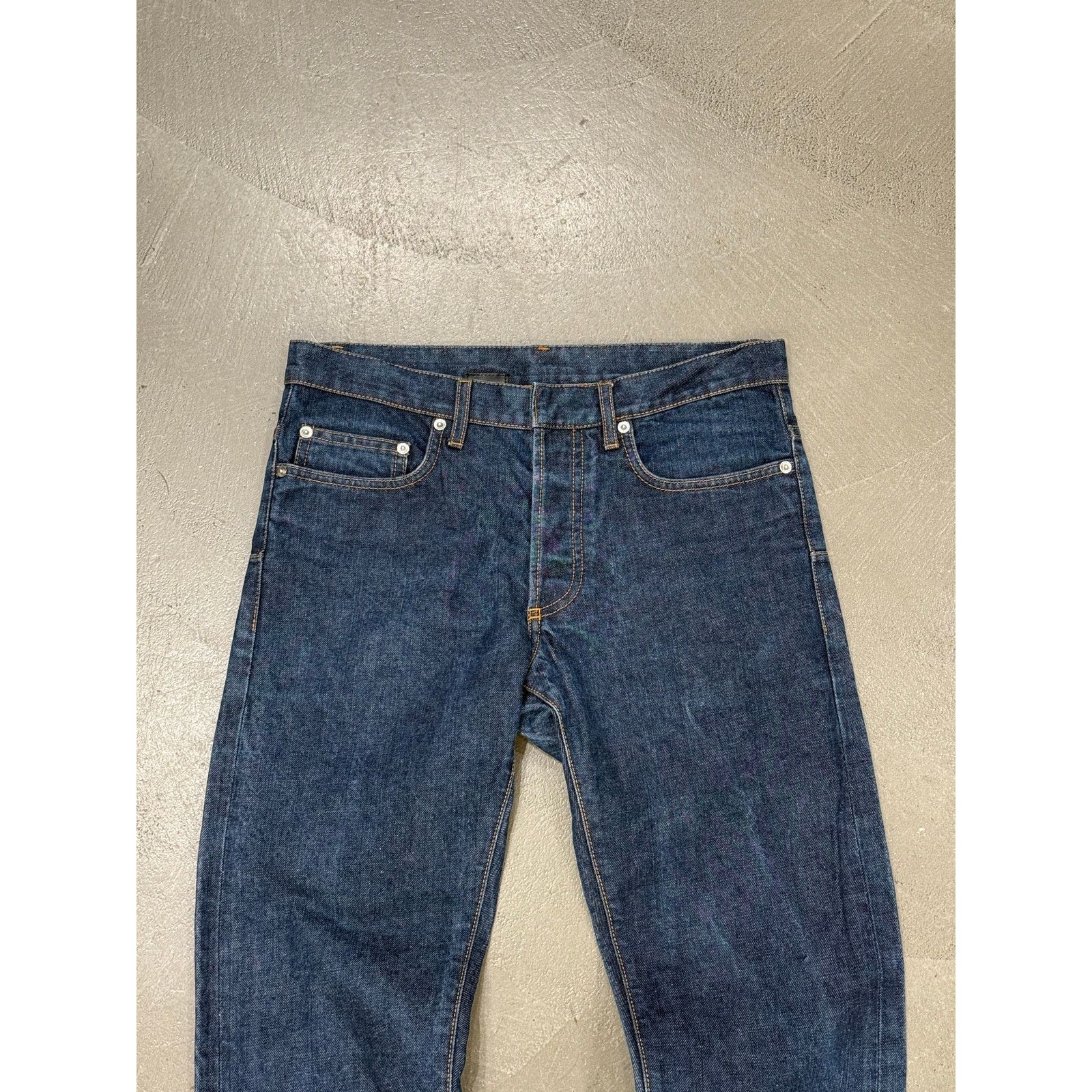 Dior 2000s Dior by Hedi Slimane raw jeans Size US 30 / EU 46 - 3 Thumbnail