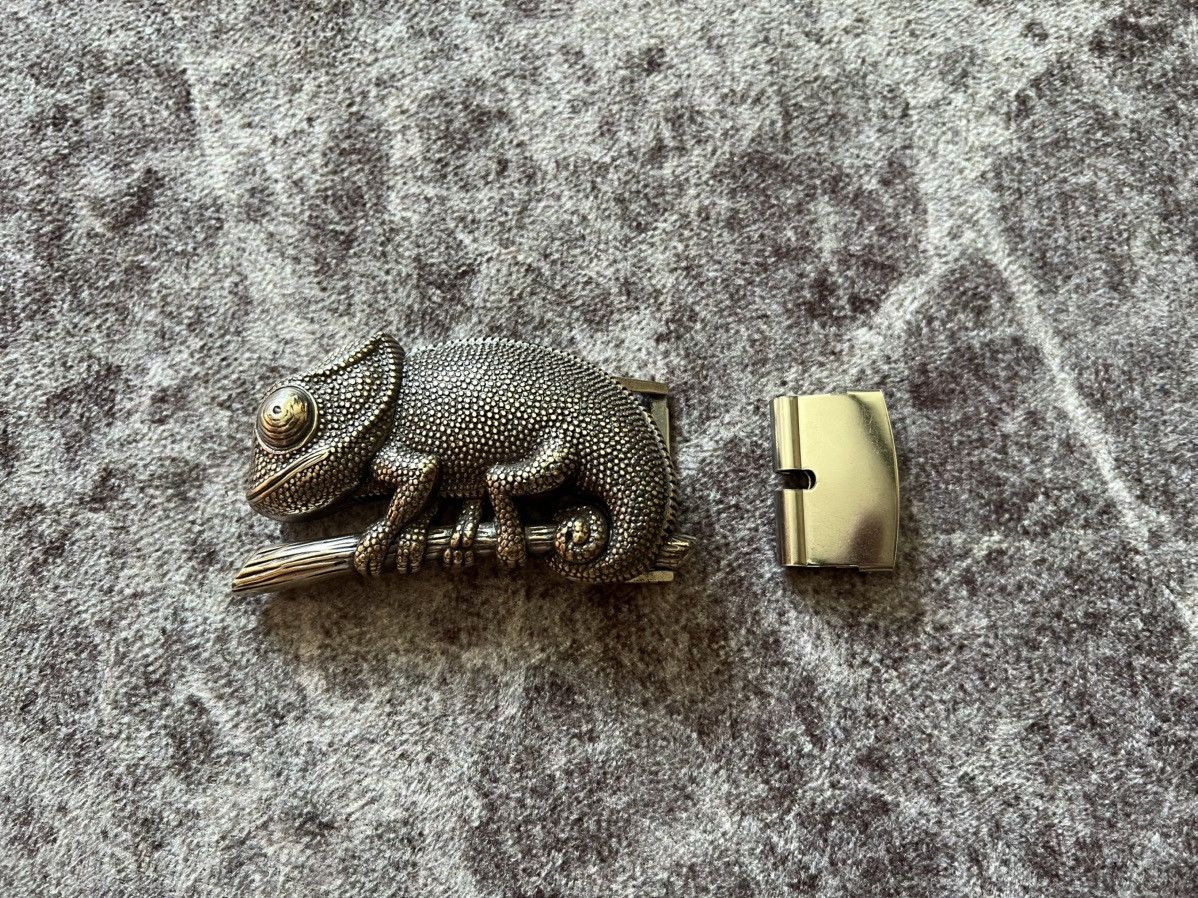 Vintage Belt Chameleon vintage rare Size 34 - 2 Thumbnail