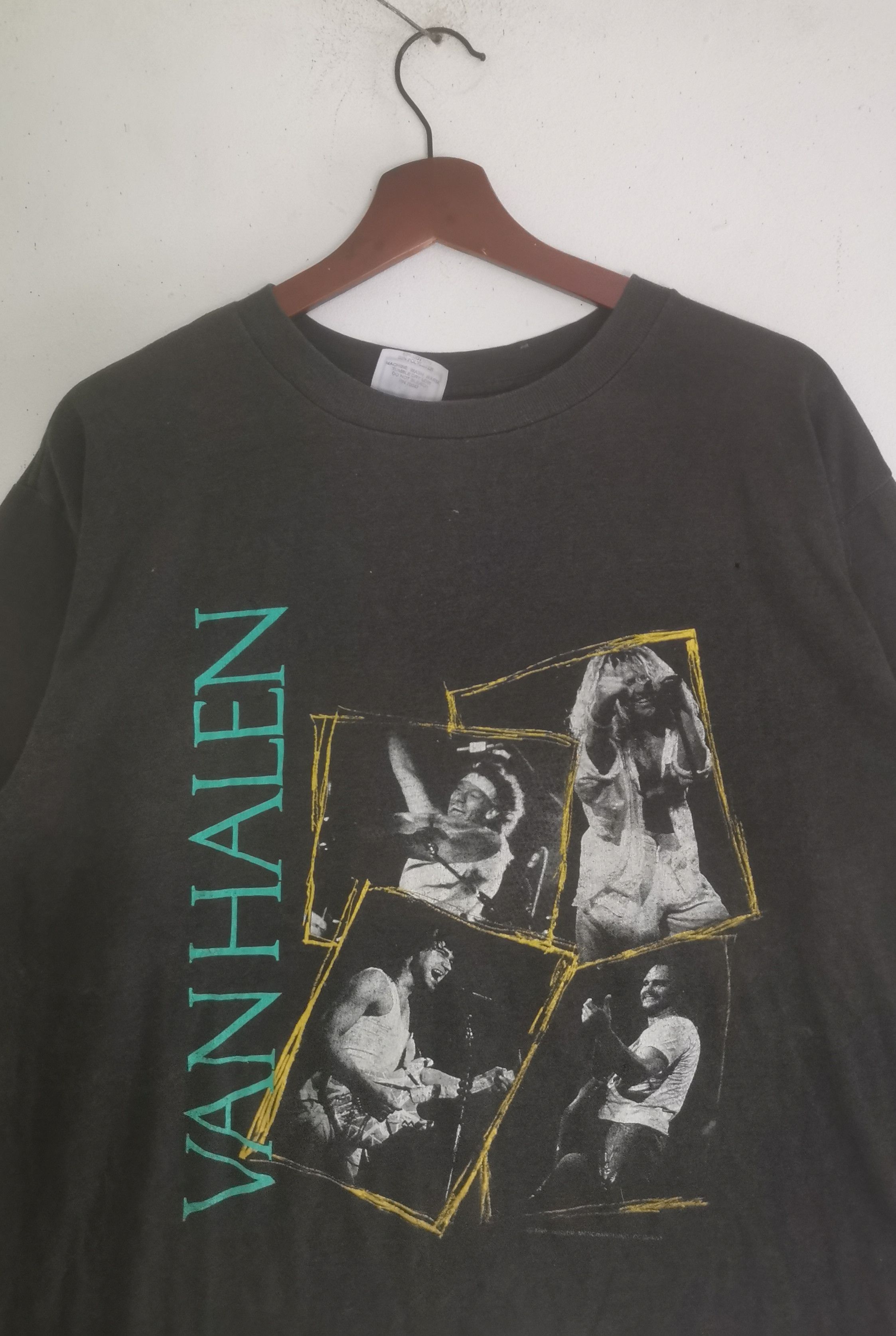 Band Tees × Vintage Rare vintage Van Halen American Rock band t-shirt Size US XL / EU 56 / 4 - 2 Thumbnail
