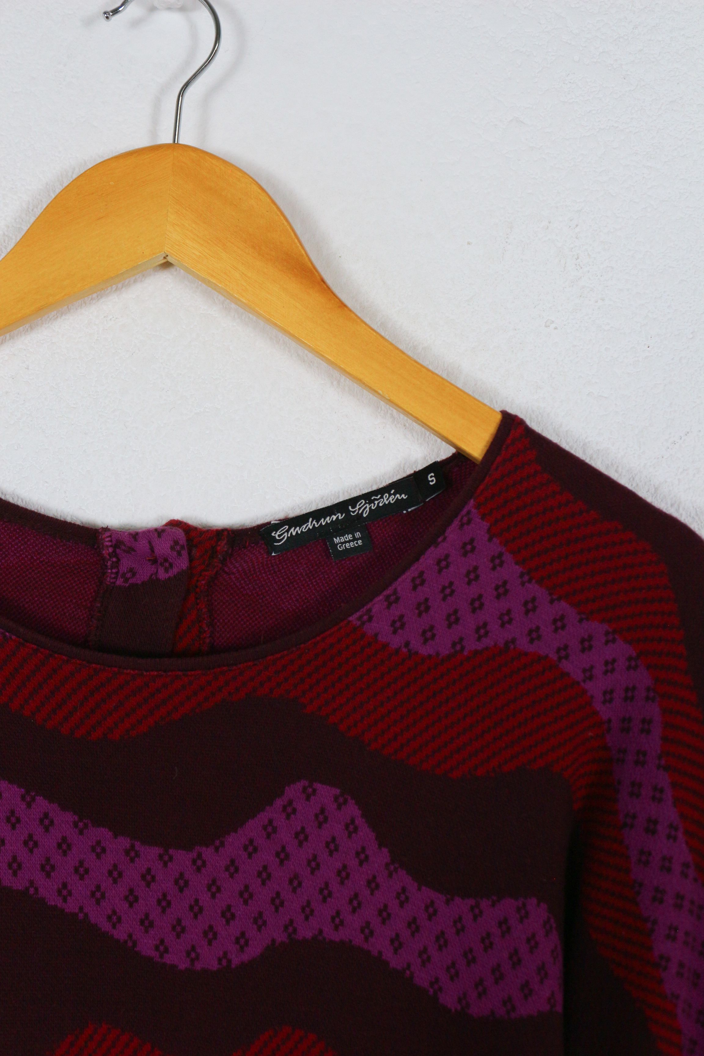 Japanese Brand Gudrun Sjoden Avant Garde Y2K Pink Dress NZ Size S / US 4 / IT 40 - 2 Thumbnail