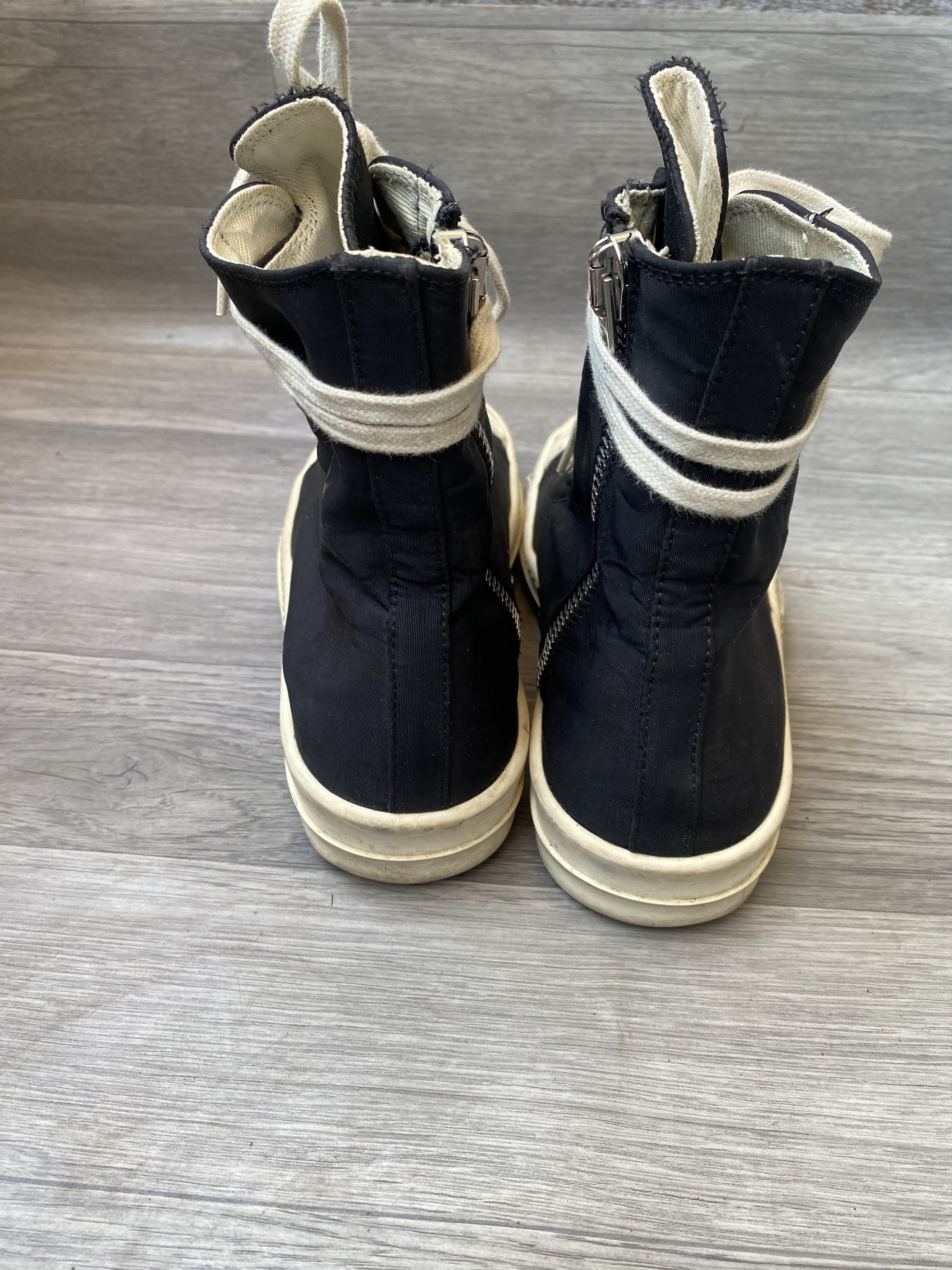 Rick Owens Drkshdw Rick owens drkshdw black hi-top sneakers sz 41 Size US 8 / EU 41 - 6 Thumbnail