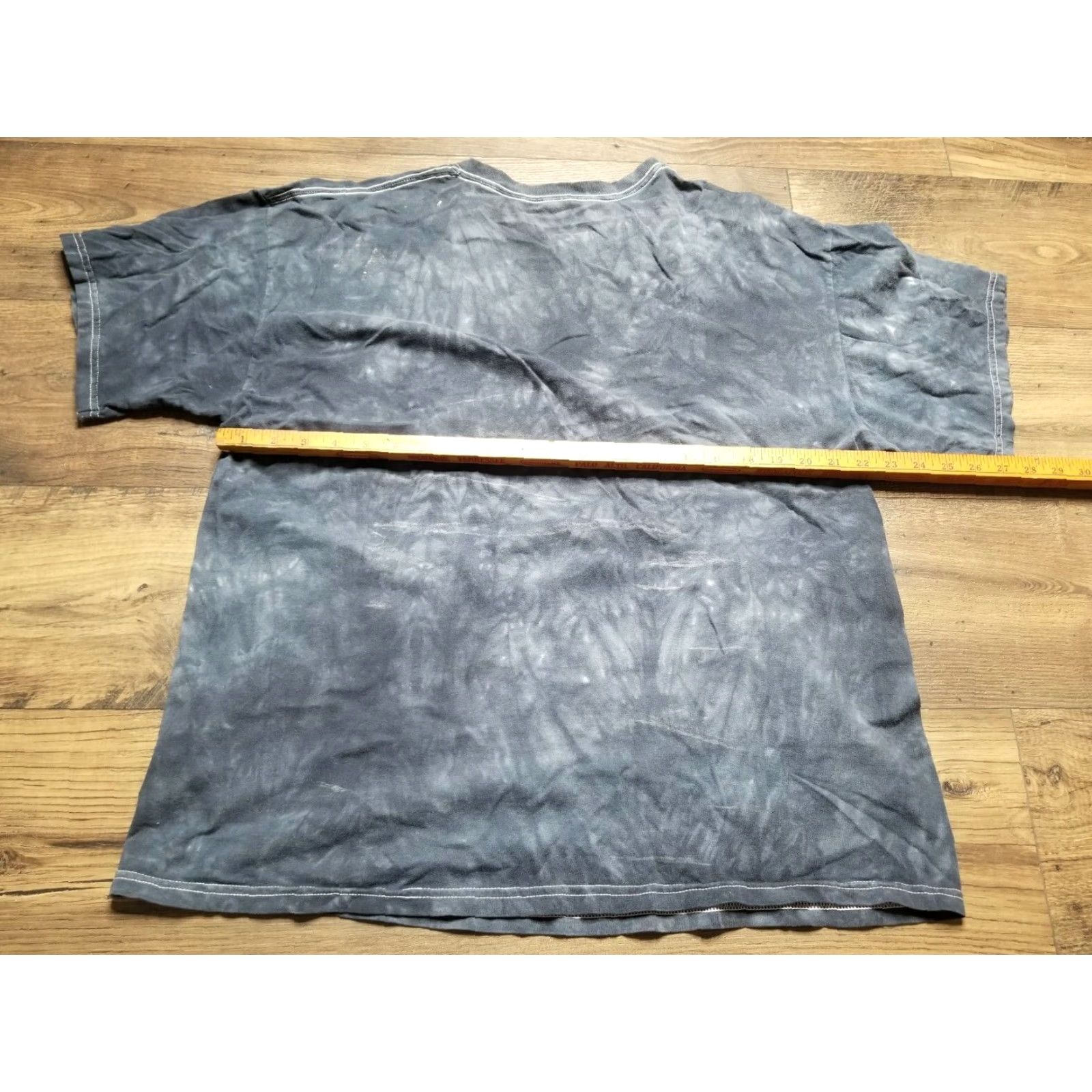 Gildan Mens XL Eagle T-Shirt Distressed Flag Tie Dyed Feather Dream Catcher American Size US XL / EU 56 / 4 - 4 Thumbnail