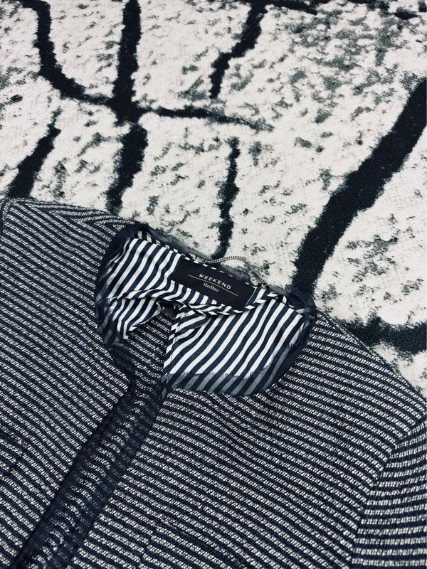 Max Mara Max Mara blue and white striped jacket 36 S Size S / US 4 / IT 40 - 3 Thumbnail