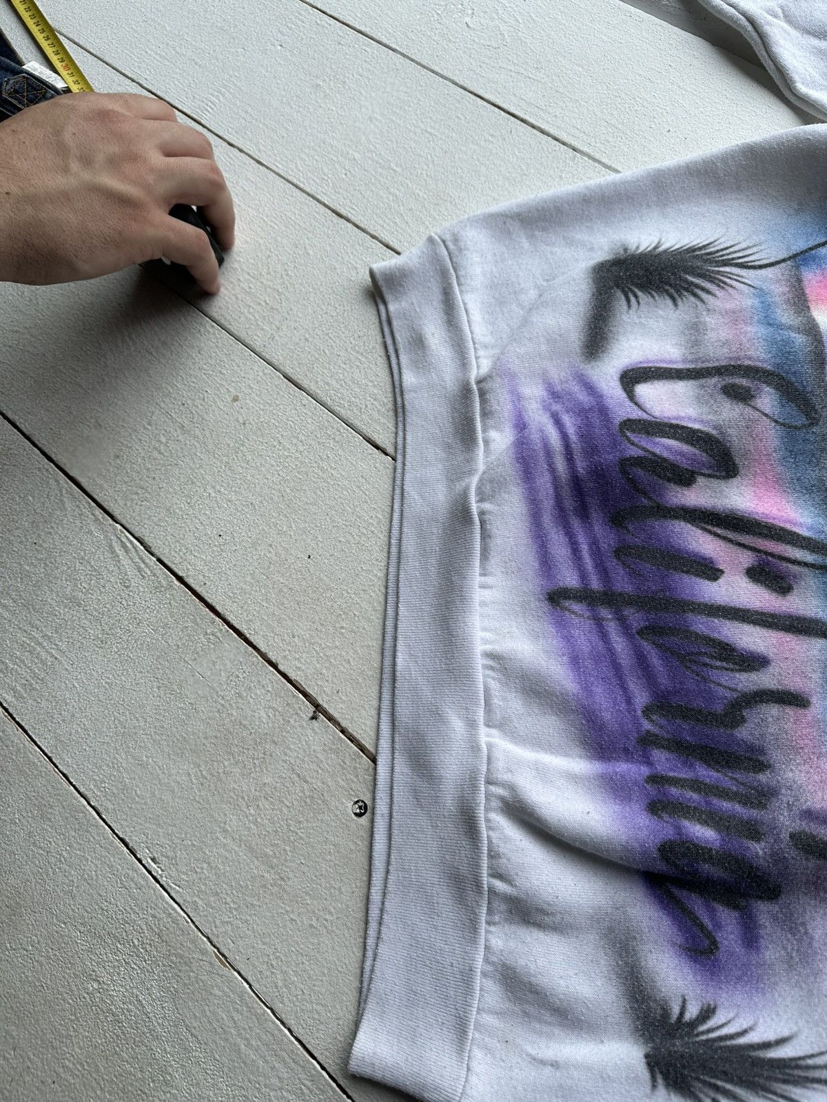 Fruit Of The Loom VNTG🚨 San Diego CALIFORNIA MADE IN USA sweatshirt big logo Size US L / EU 52-54 / 3 - 4 Thumbnail