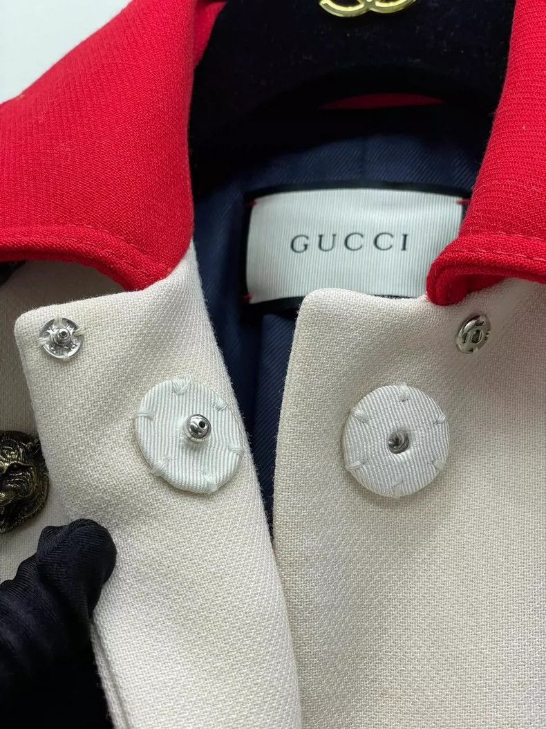 Gucci Gucci Tiger head belt coat 2504-Nextarrow Size XS / US 0-2 / IT 36-38 - 4 Thumbnail