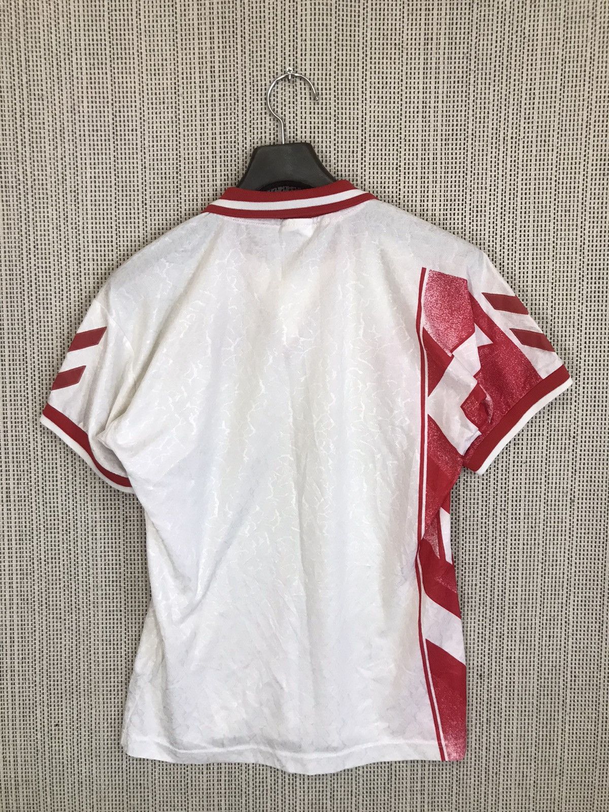 Hummel ‼️VINTAGE 90s DEMARK SOCCER JERSEY HUMMEL‼️ Size US M / EU 48-50 / 2 - 7 Thumbnail