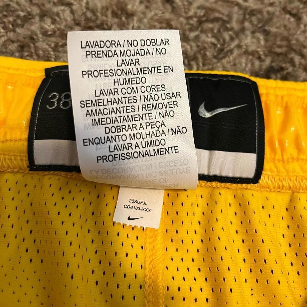 Nike Nike 2020 Tokyo Olympic Game Issued Shorts Brazil Size US 32 / EU 48 - 11 Thumbnail
