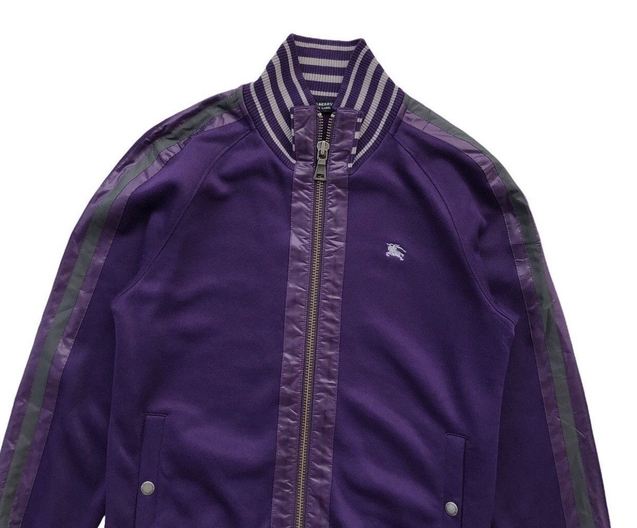 Burberry Authentic Burberry Black Label Track Top Jacket Mens Size M Size US M / EU 48-50 / 2 - 2 Thumbnail