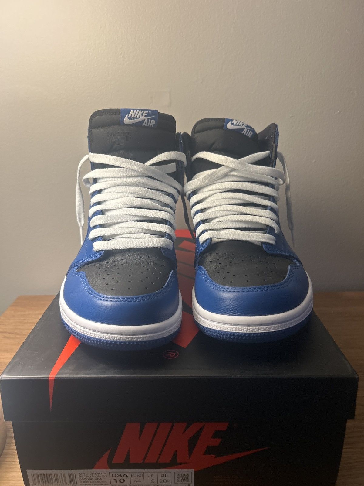 Jordan Brand Jordan 1 dark marina blue Size US 10 / EU 43 - 4 Thumbnail