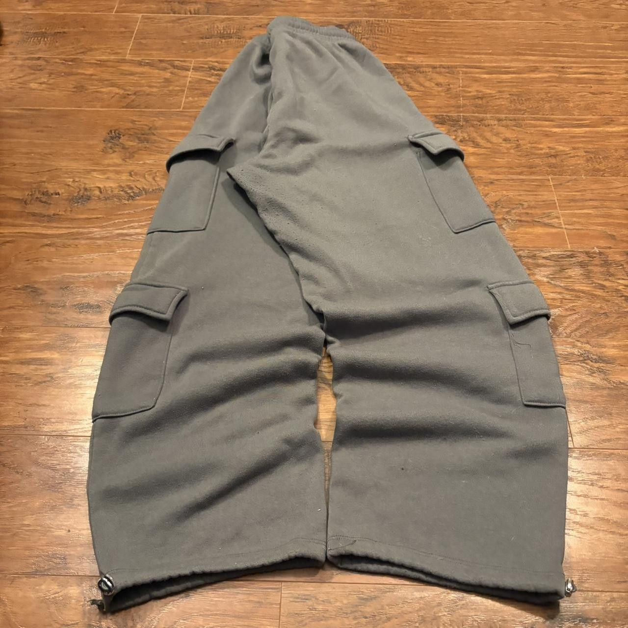 Vintage Crazy Vintage Y2K/2000s Baggy Loungewear Gym Cargo Sweatpants! Size US 34 / EU 50 - 4 Thumbnail