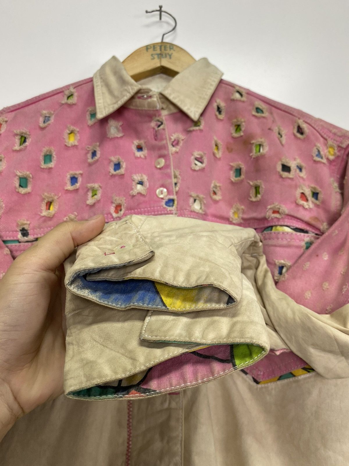 Japanese Brand × Vintage Damage Button Jacket Size US M / EU 48-50 / 2 - 12 Thumbnail
