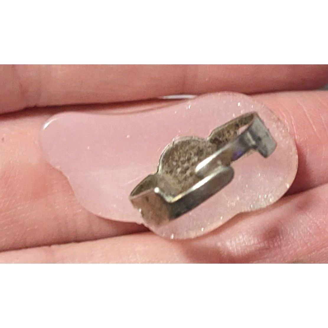 Other Coquette Pastel Pink Glitter Adjustable Angel Wing Ring Size Size ONE SIZE - 15 Thumbnail