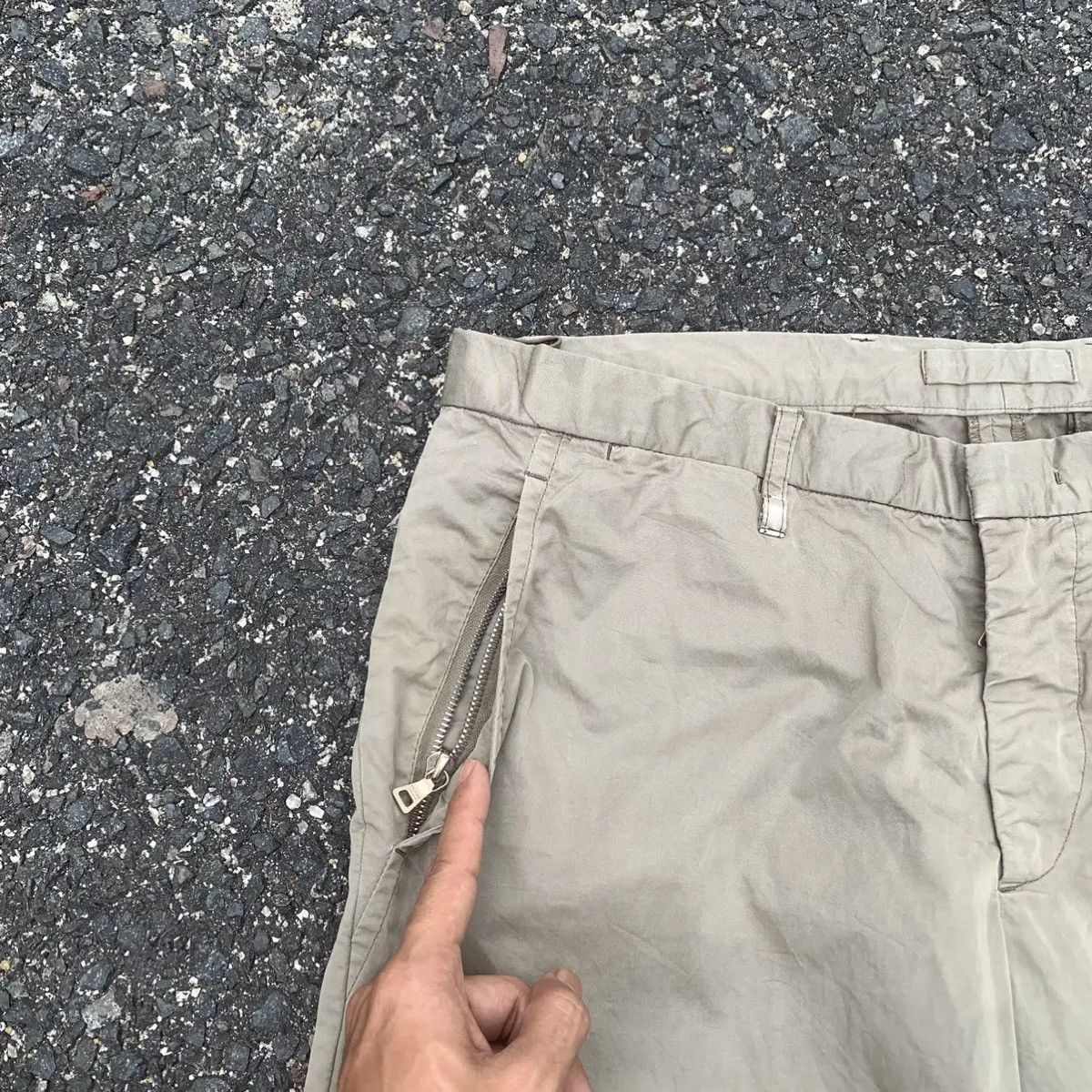 Designer × Prada × Vintage Prada W34 L33 Trousers Blank Designer Chino Pants Size US 34 / EU 50 - 6 Thumbnail