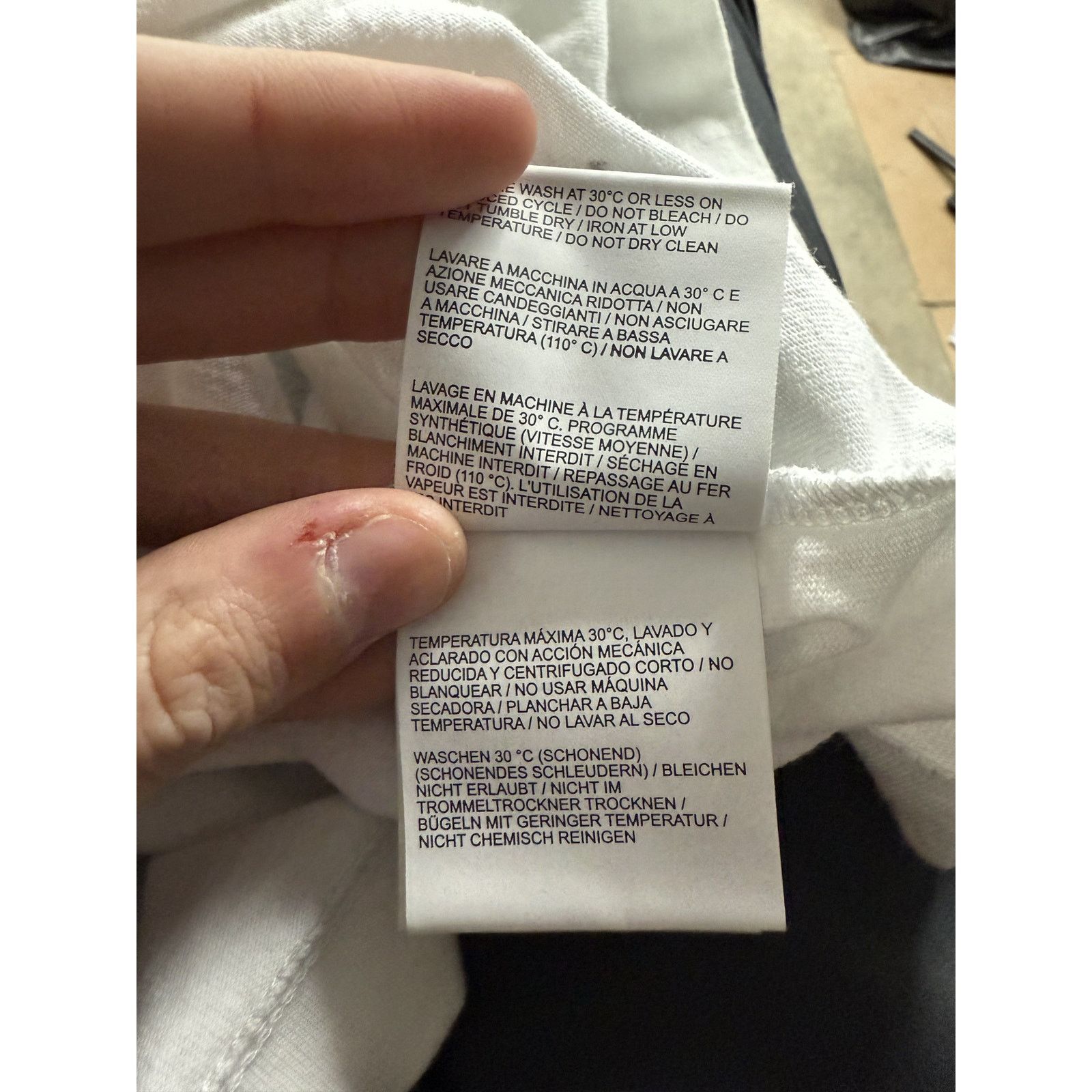 Off-White Off White LS White Black Used XXS Size US XXS / EU 40 - 6 Thumbnail