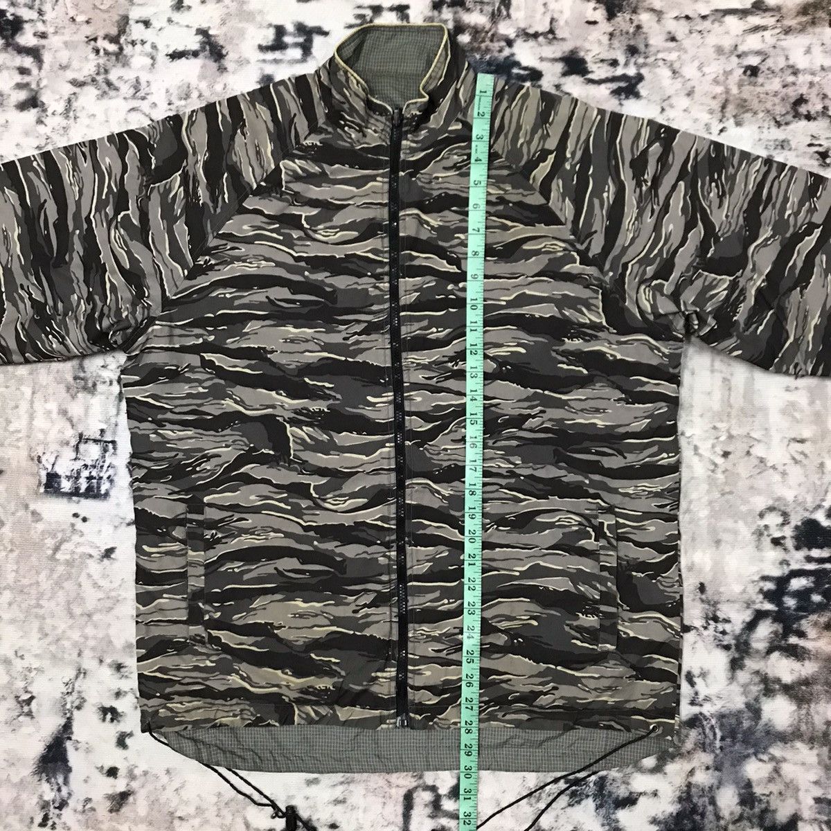 Japanese Brand × Vintage Vintage Cross Fader Riversible Tiger Stripe Camo Jacket Size US L / EU 52-54 / 3 - 17 Thumbnail
