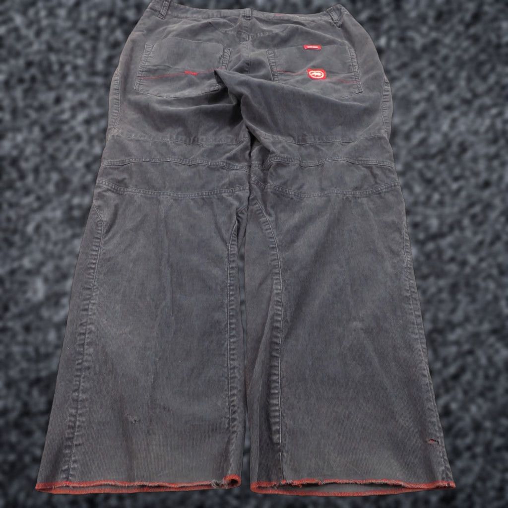 Ecko Unltd. VINTAGE ECKO UNLTD Jeans Men Corduroy Skater 36x32 Wide-Leg Grunge Y2K Faded 5-Pocket Jeans Mens Size US 36 / EU 52 - 1 Thumbnail