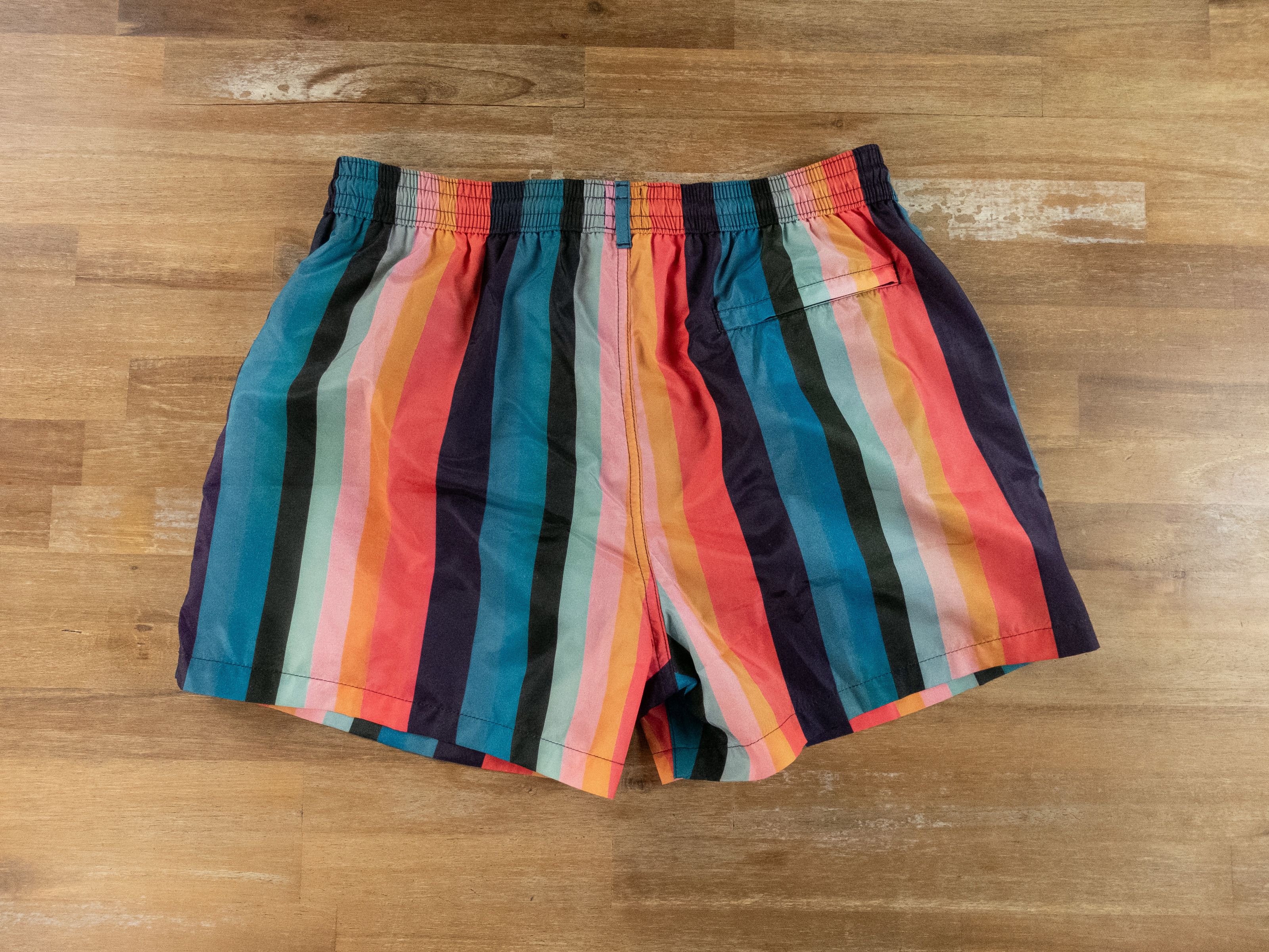 Paul Smith PAUL SMITH short classic artist stripe swim shorts Large Size US 34 / EU 50 - 8 Thumbnail
