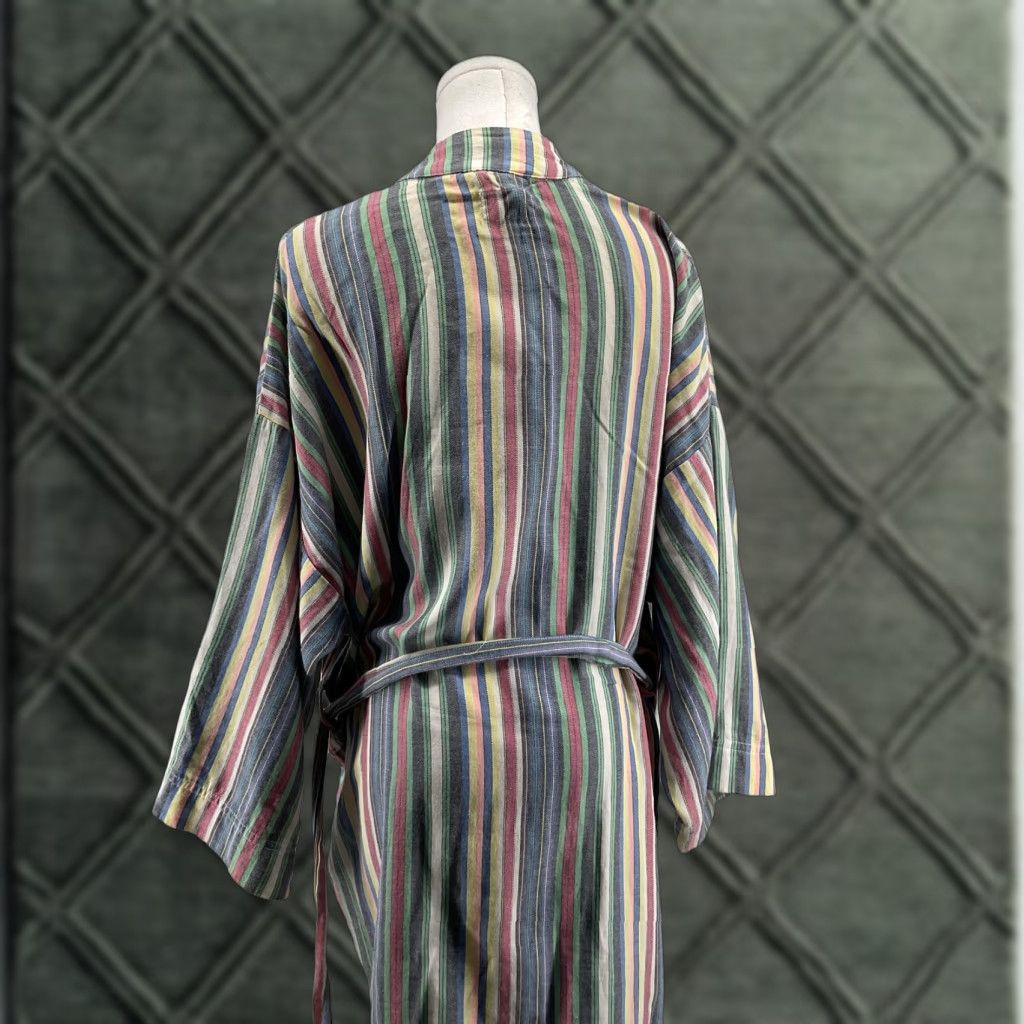Marine Layer Marine Layer Coatigan Womens S/M Multicolor Cotton Kimono Belted Pockets Size S / US 4 / IT 40 - 1 Thumbnail
