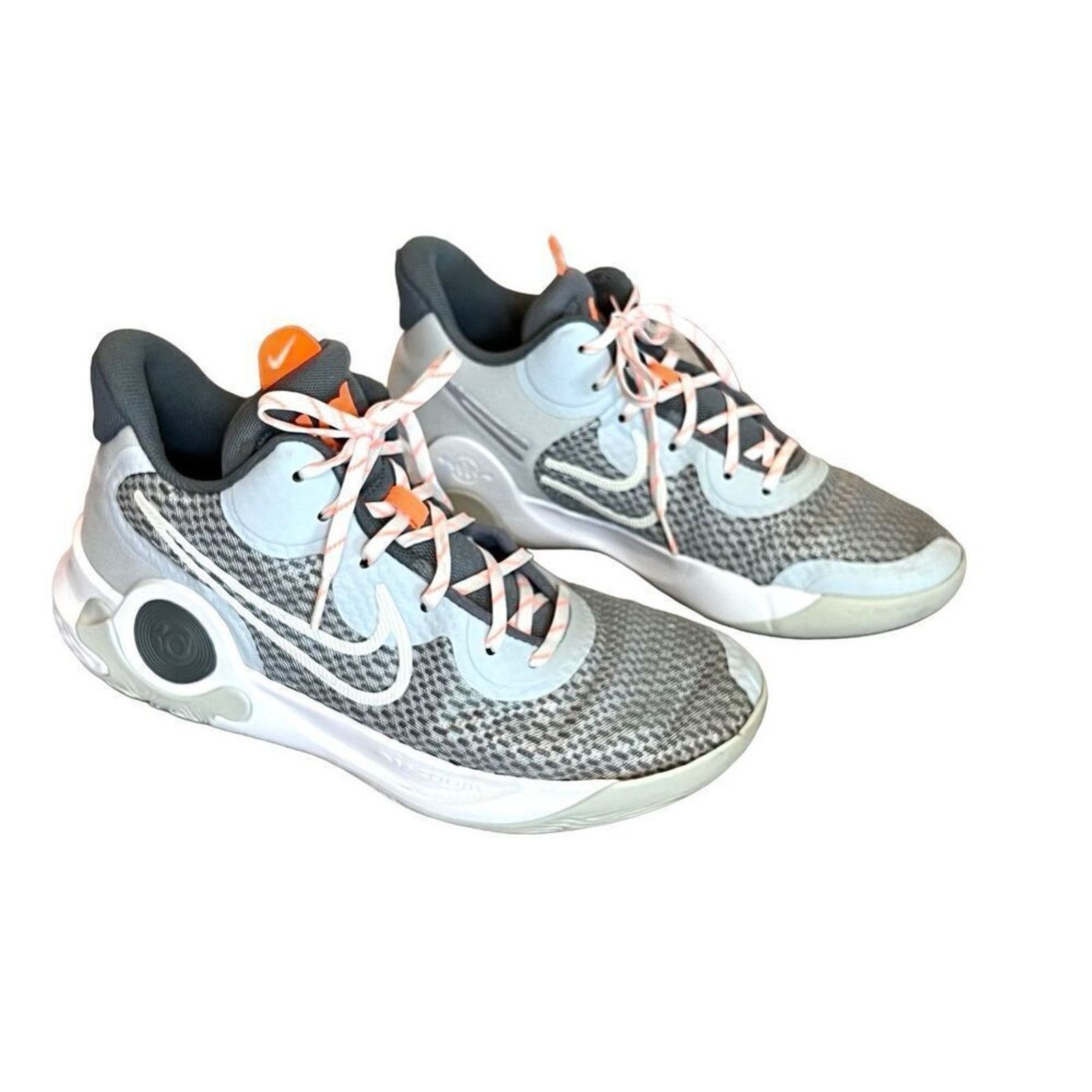 Nike Nike KD Trey 5 IX Pure Platinum Mid Top Sneakers 9.5 Grey Size US 9.5 / EU 42-43 - 3 Thumbnail