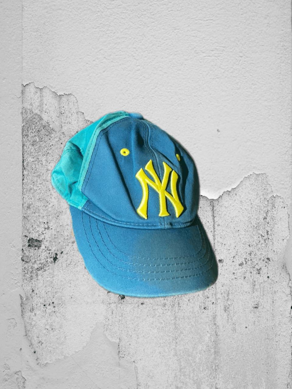 New York Yankees Vintage Y2K USHANKA Mohair Fuzzy 90’s Hat Asap Rocky Style Size ONE SIZE - 1 Thumbnail