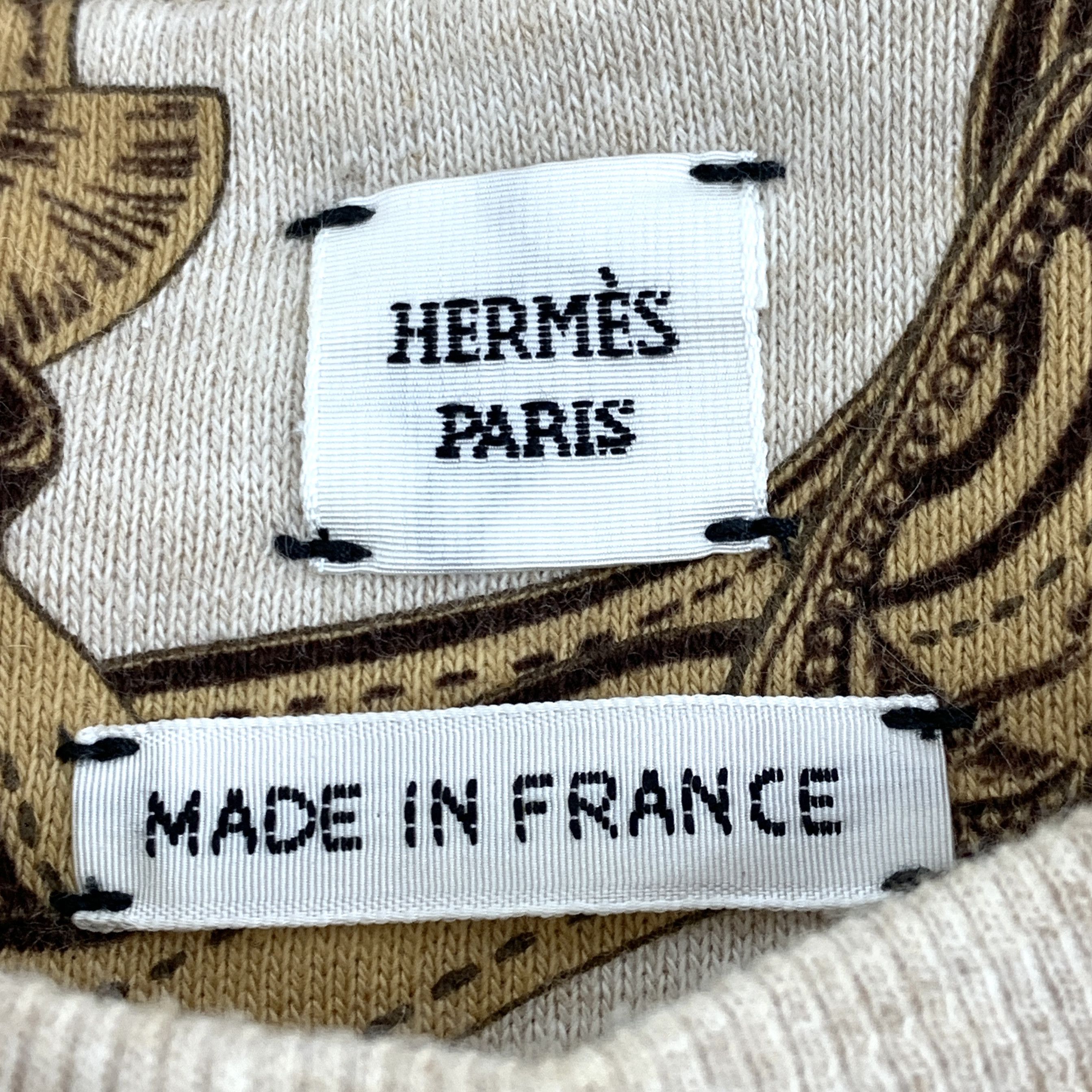 Hermes Hermès Sweatshirt – Print Cotton Crewneck (Size S) Size S / US 4 / IT 40 - 2 Thumbnail