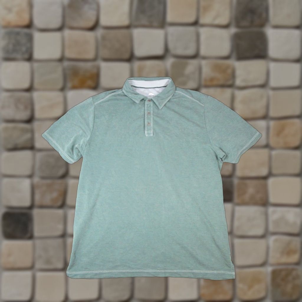 Tommy Bahama Tommy Bahama Polo Shirt Mens Large Green Golf Knit Shirt Size US L / EU 52-54 / 3 - 1 Thumbnail
