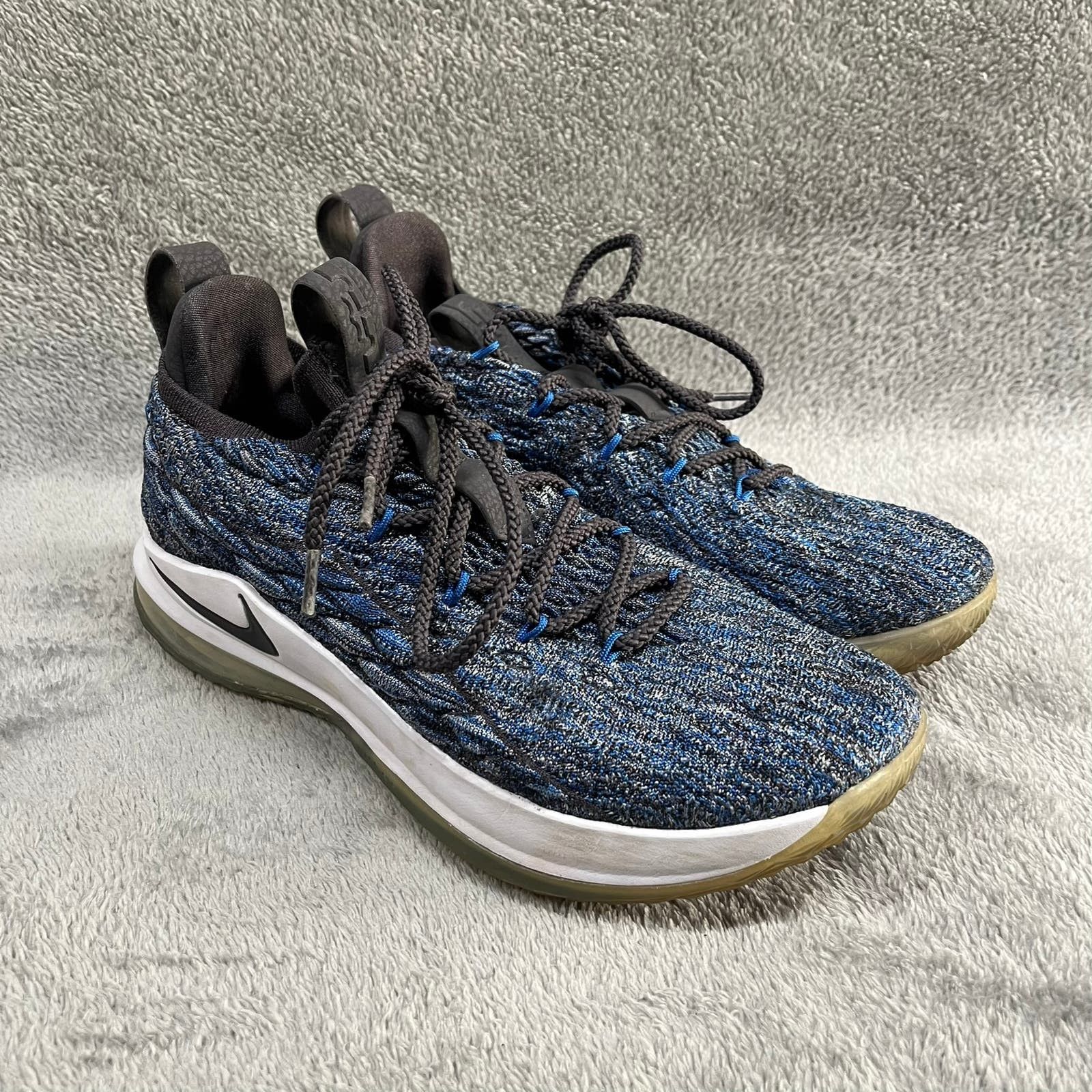 Nike Nike LeBron 15 Low Signal Blue Mens Sz 9.5 A01755 400 Grailed