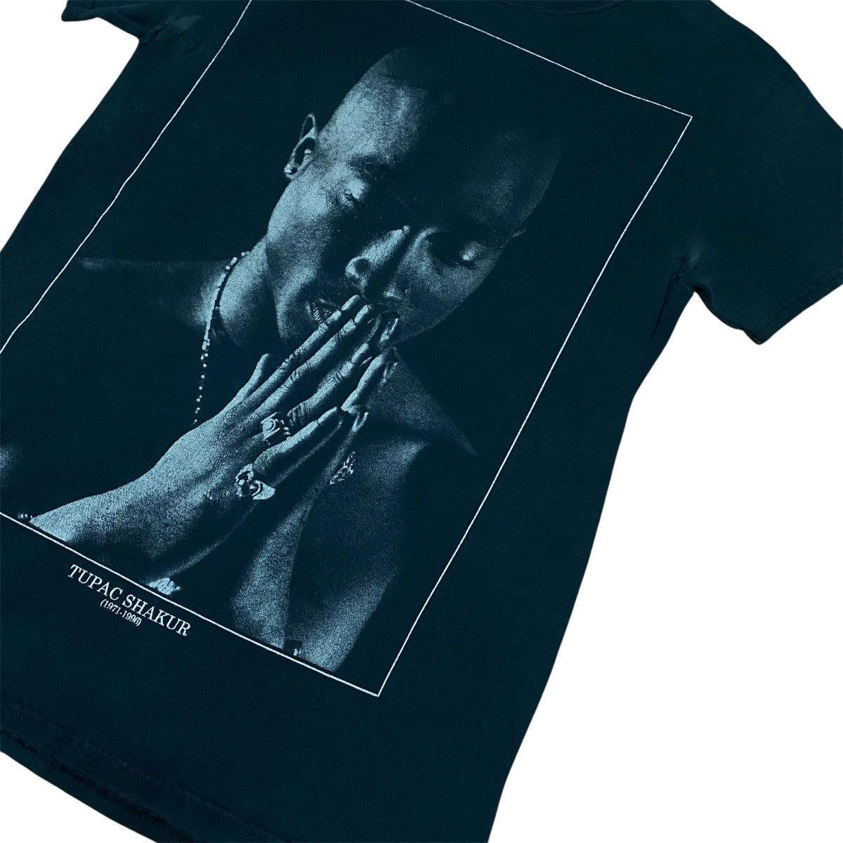 Band Tees × Vintage Vintage y2k Tupac Shakur Graphic Tee Size US S / EU 44-46 / 1 - 3 Thumbnail