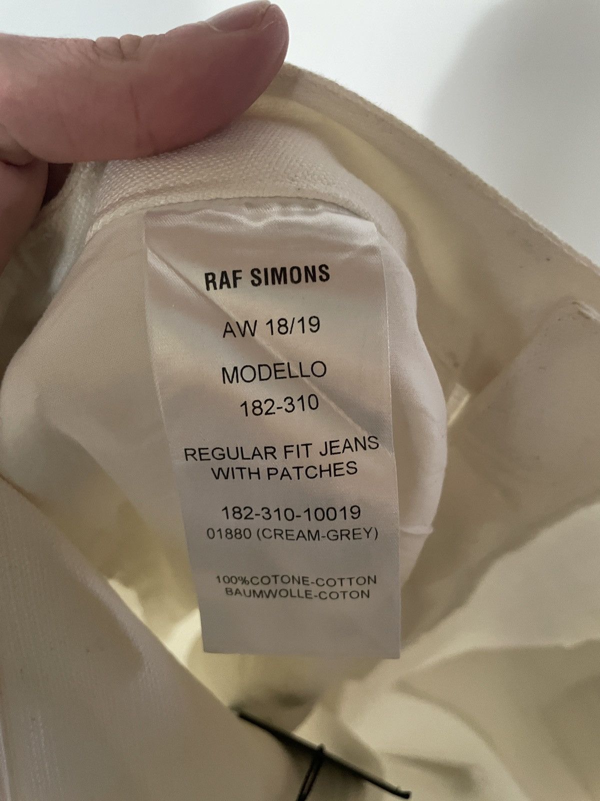 Raf Simons Raf simons drugs jeans Size US 29 - 6 Thumbnail