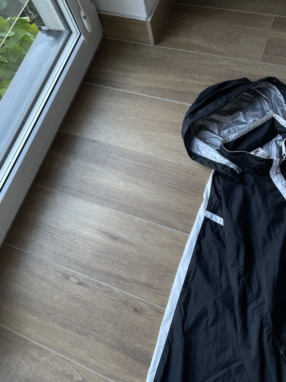 Nike Nike Vintage Nylon Track Jacket Drill Woven Japanese Swoosh Size US XL / EU 56 / 4 - 7 Thumbnail