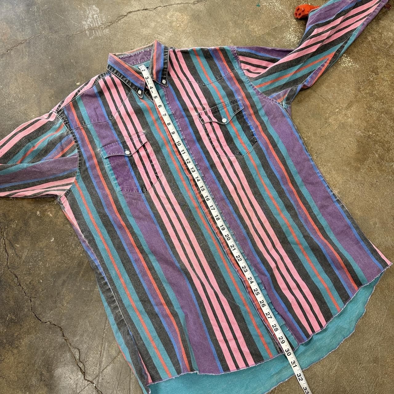 Wrangler Vintage Wrangler Brushpopper Button Down Western Shirt XL Size US XL / EU 56 / 4 - 8 Thumbnail