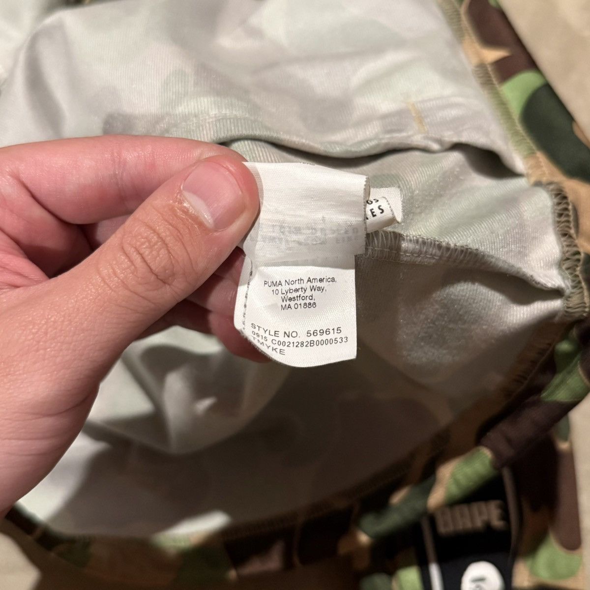 Bape × Puma Bape x Puma ABC Camo Training Zip Up Jacket Bathing Ape F.C. Size US M / EU 48-50 / 2 - 15 Thumbnail