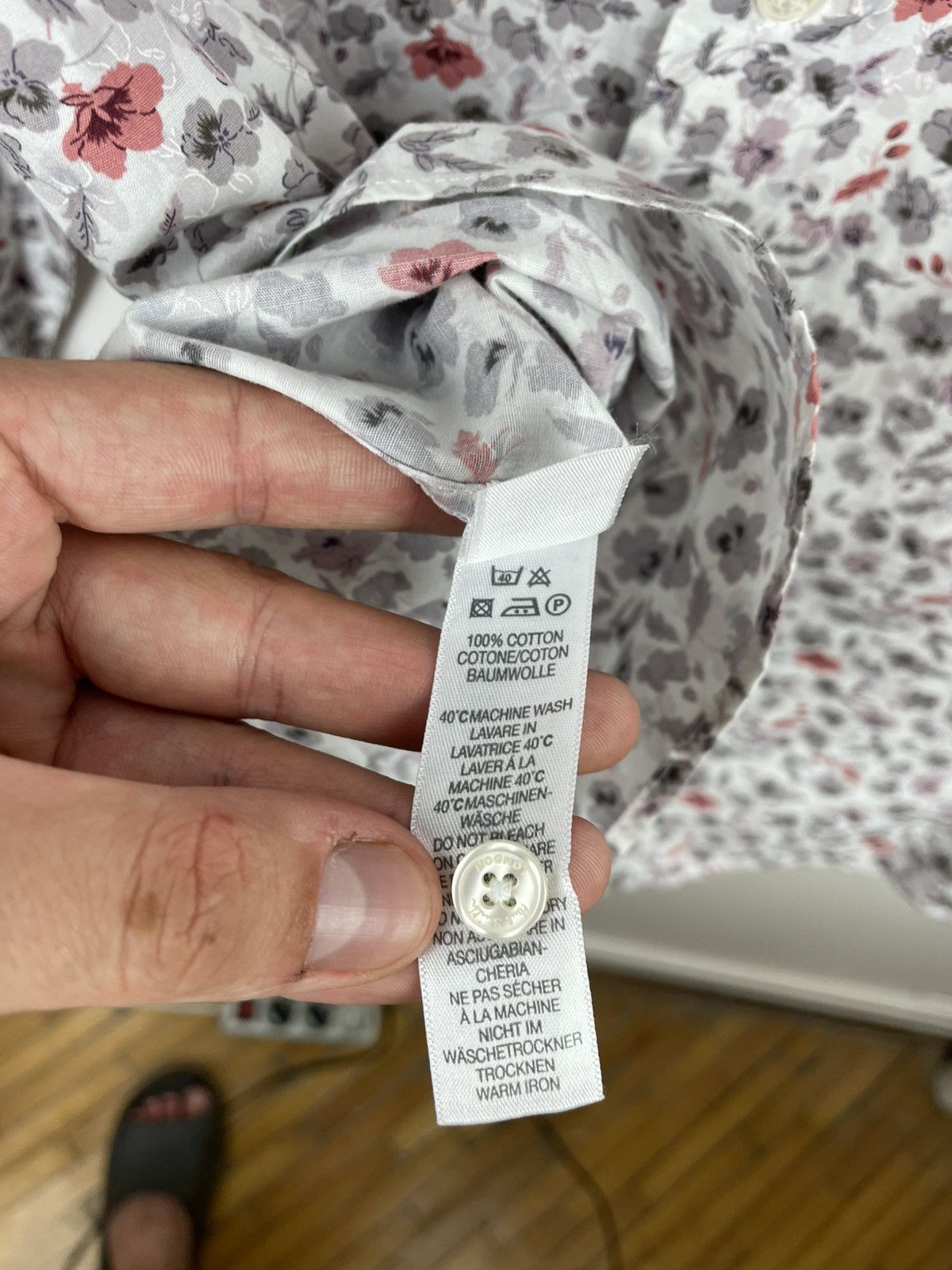 Paul Smith Paul Smith Floral Shirt Button Up Multicolor Size S Size US S / EU 44-46 / 1 - 5 Thumbnail
