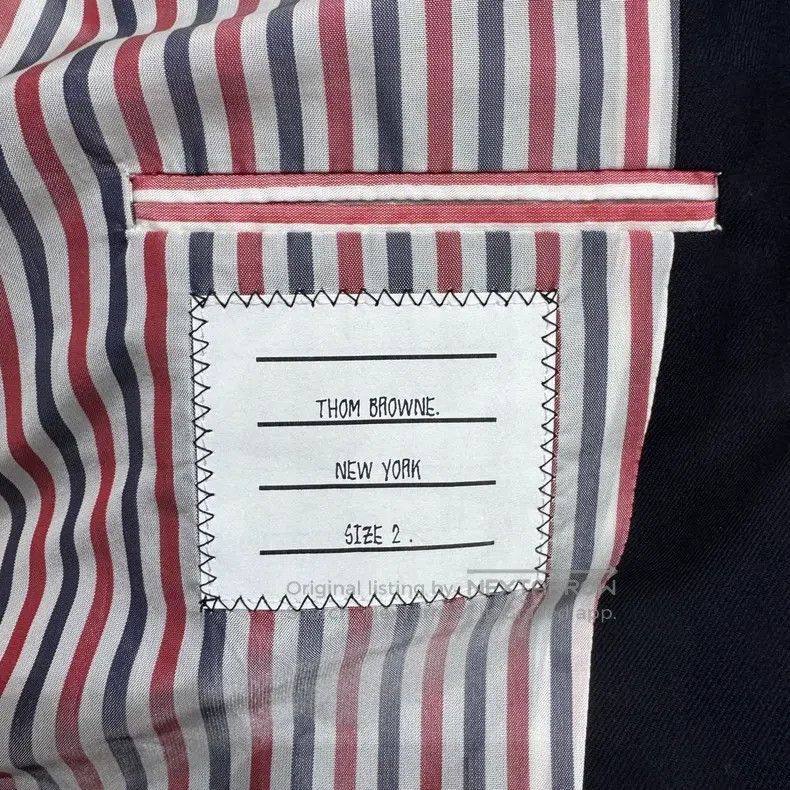 Thom Browne Thom Browne Embroidered crab-pattern wool coat Size US M / EU 48-50 / 2 - 3 Thumbnail