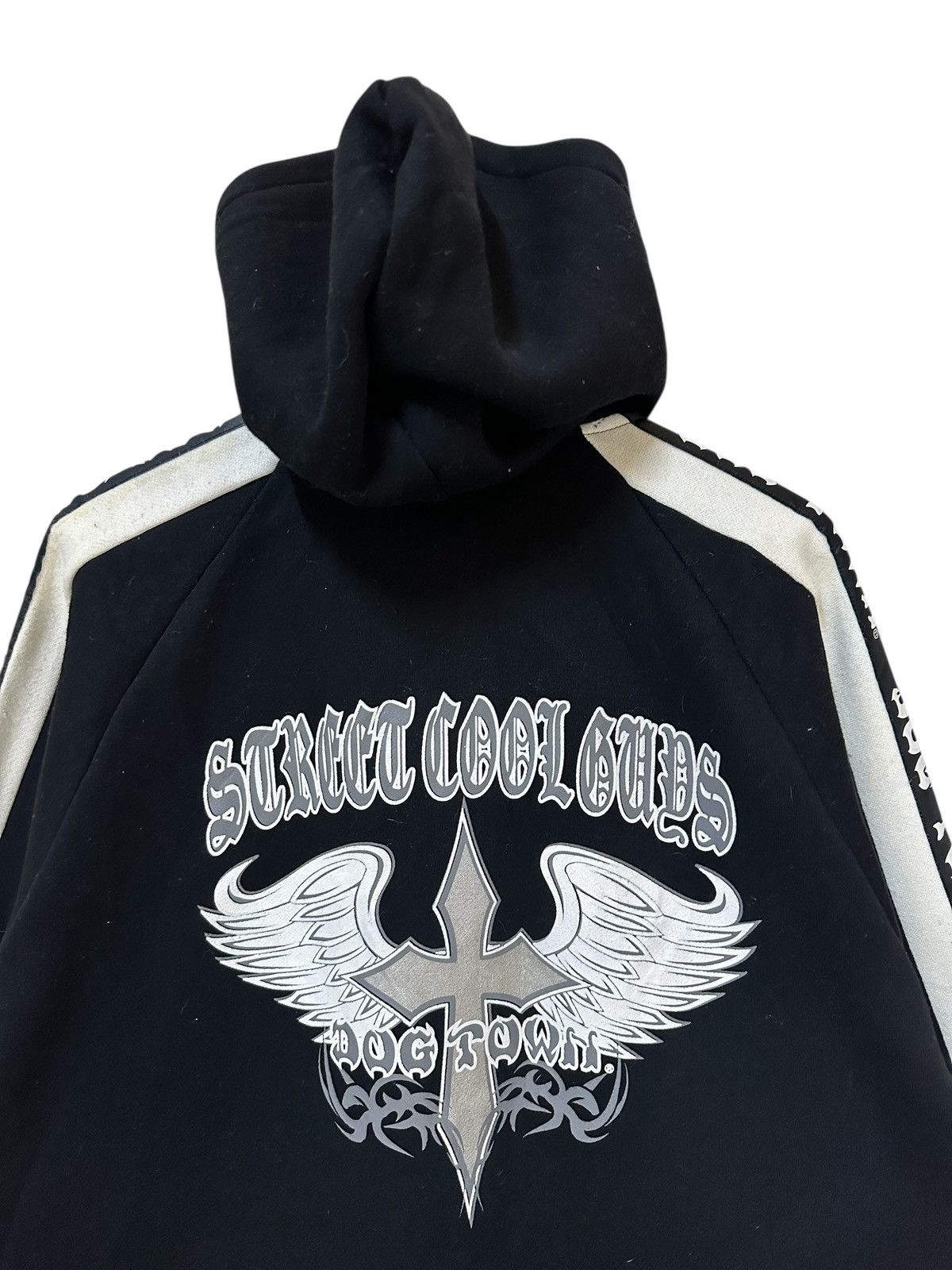 Dogtown Vintage Dogtown Sidetape Hoodie Big Logo Size US XL / EU 56 / 4 - 7 Thumbnail