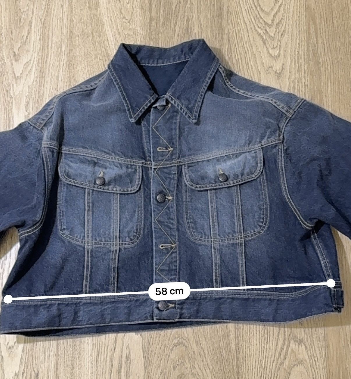 R13 R13 OVERSIZED CROPPED TRUCKER Size S / US 4 / IT 40 - 6 Thumbnail