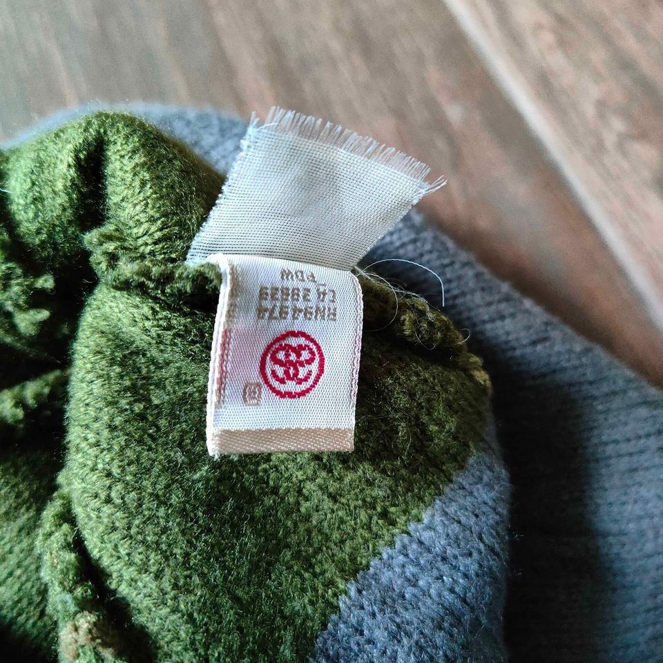 Stussy Stussy Beanie Army Green Big Logo 90's Size ONE SIZE - 3 Thumbnail