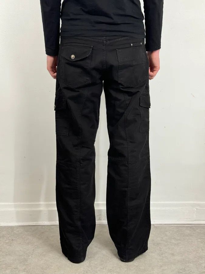 Versace 2000s Versace Utility Black Cargo Pants Size US 30 / EU 46 - 4 Thumbnail