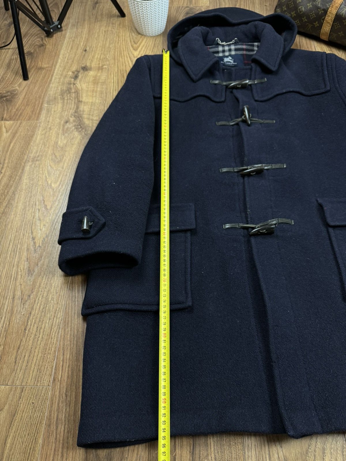 Burberry Vintage duffle coat Burberry original luxury streetwear item Size US XL / EU 56 / 4 - 5 Thumbnail