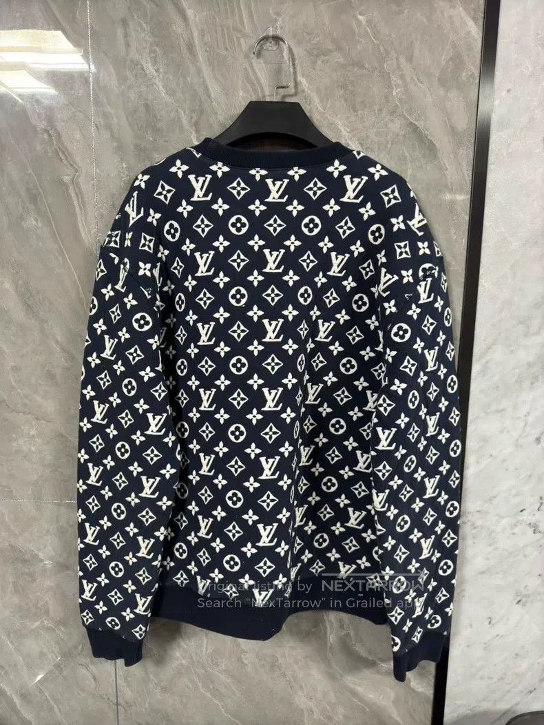 Louis Vuitton Louis Vuitton FULL MONOGRAM jacquard crewneck sweatshirt Size US XL / EU 56 / 4 - 5 Thumbnail