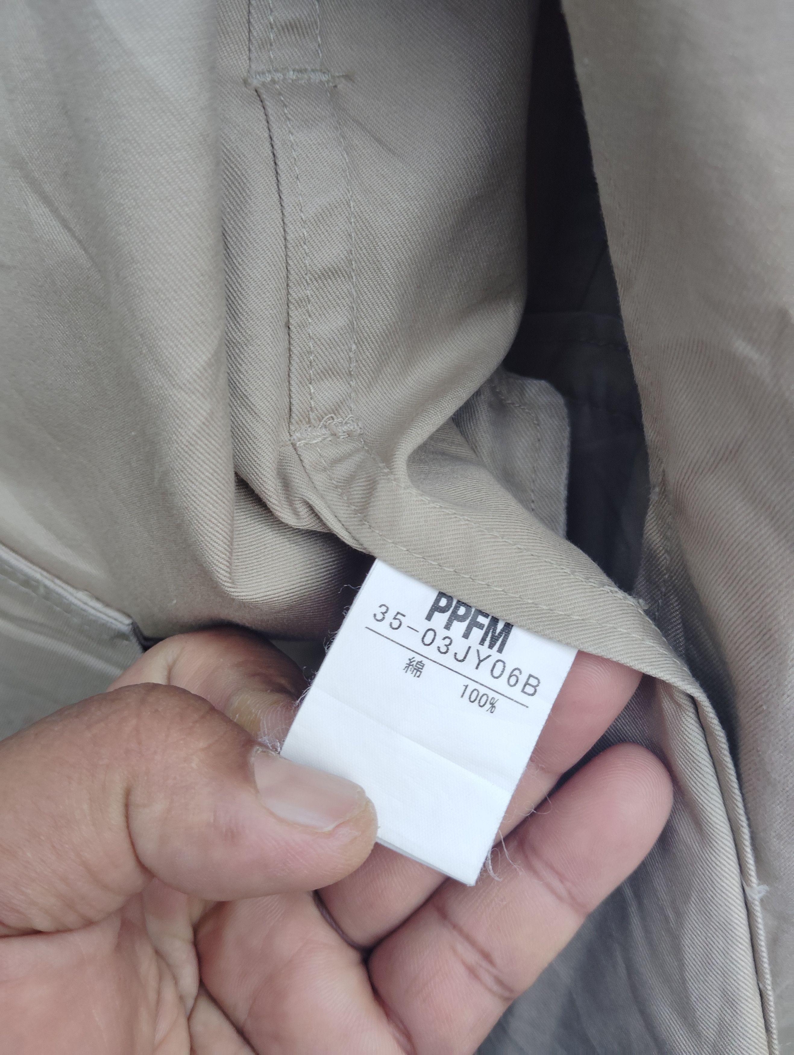 Japanese Brand × PPFM PPFM BEIGE TRENCH JACKET Size US M / EU 48-50 / 2 - 7 Thumbnail