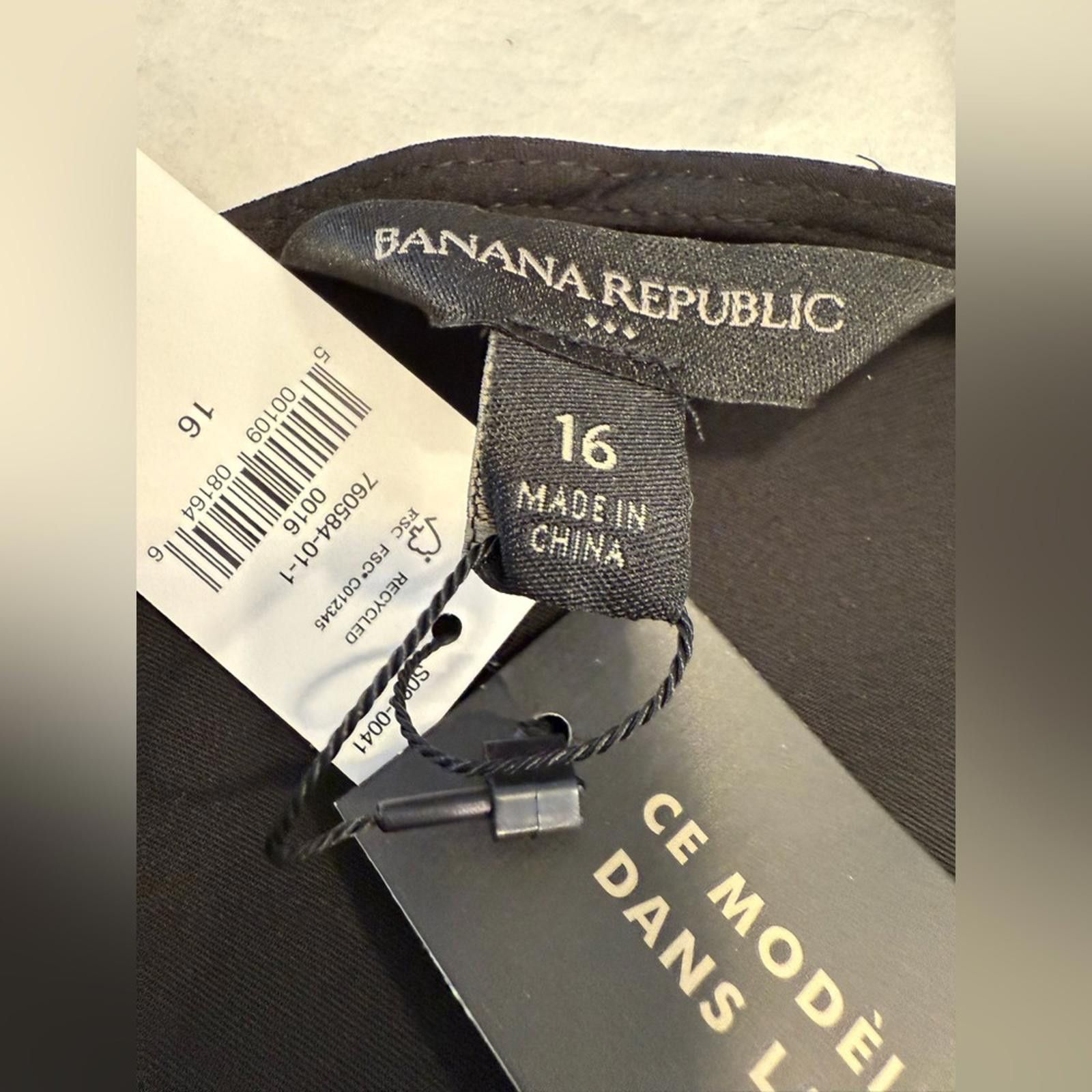 Other Banana Republic Factory black maxi dress open back Plus 16 Size XXL / US 16-18 / IT 52-54 - 4 Thumbnail