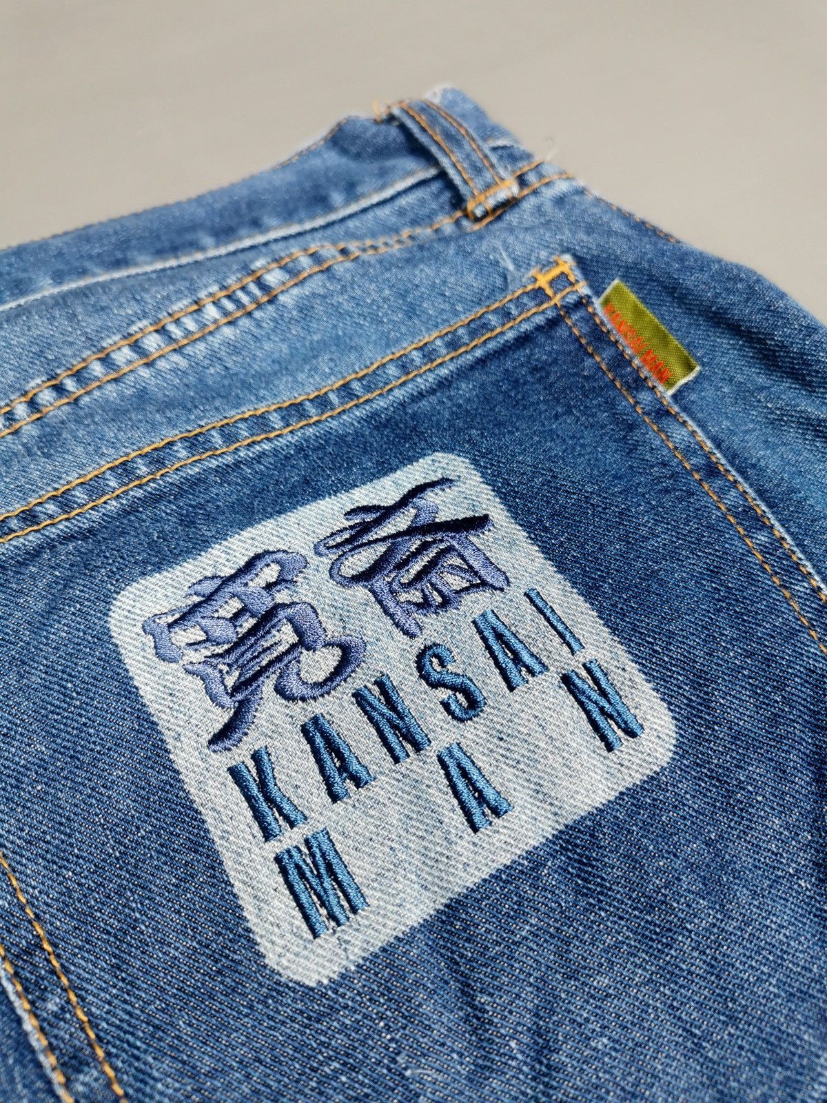 Kansai Yamamoto Loose Fit Kansai Man Rayon Denim Jeans Size US 34 / EU 50 - 1 Thumbnail