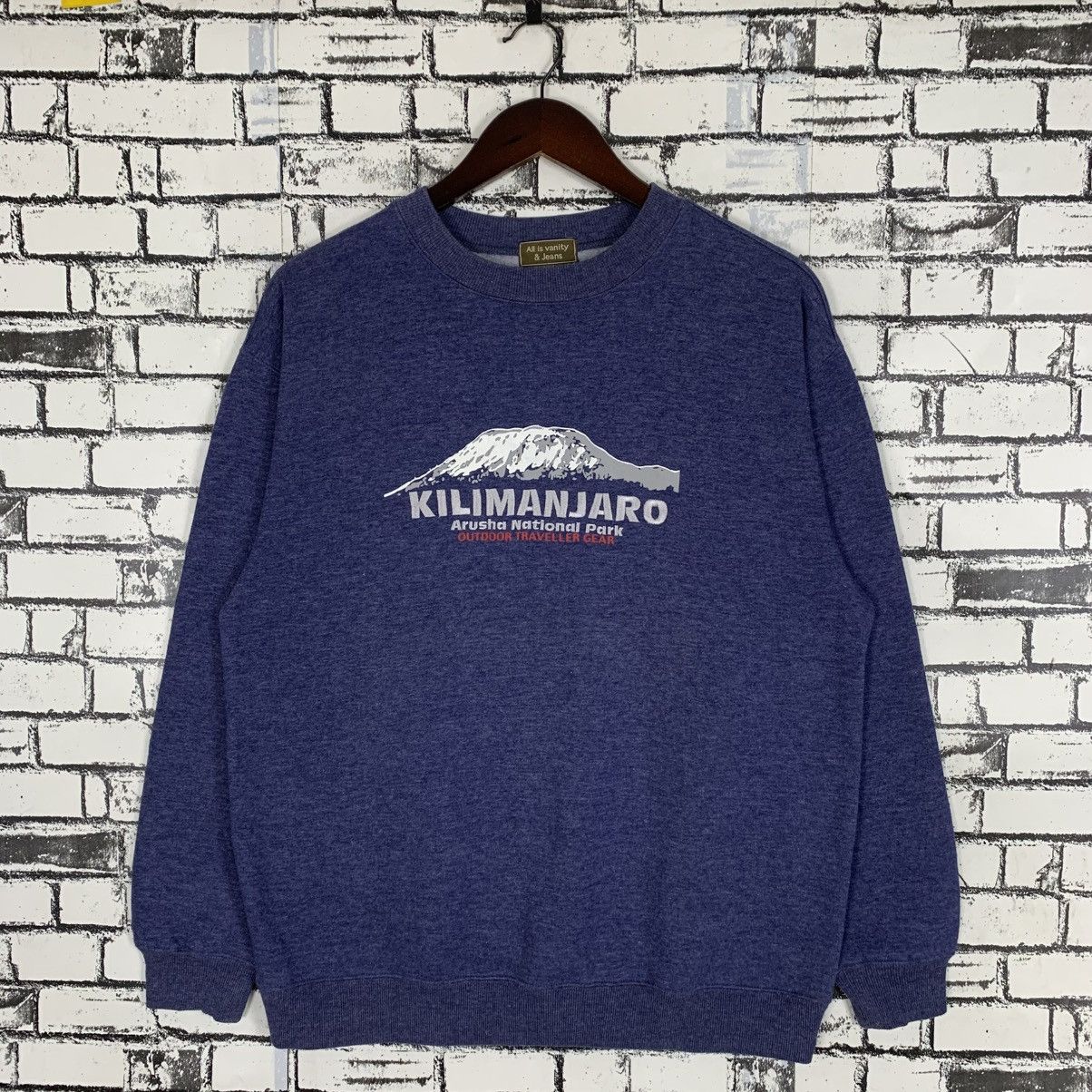 Japanese Brand × Vintage Vintage Kilimanjaro Arusha National Park Sweatshirt Crewneck Size US M / EU 48-50 / 2 - 1 Thumbnail
