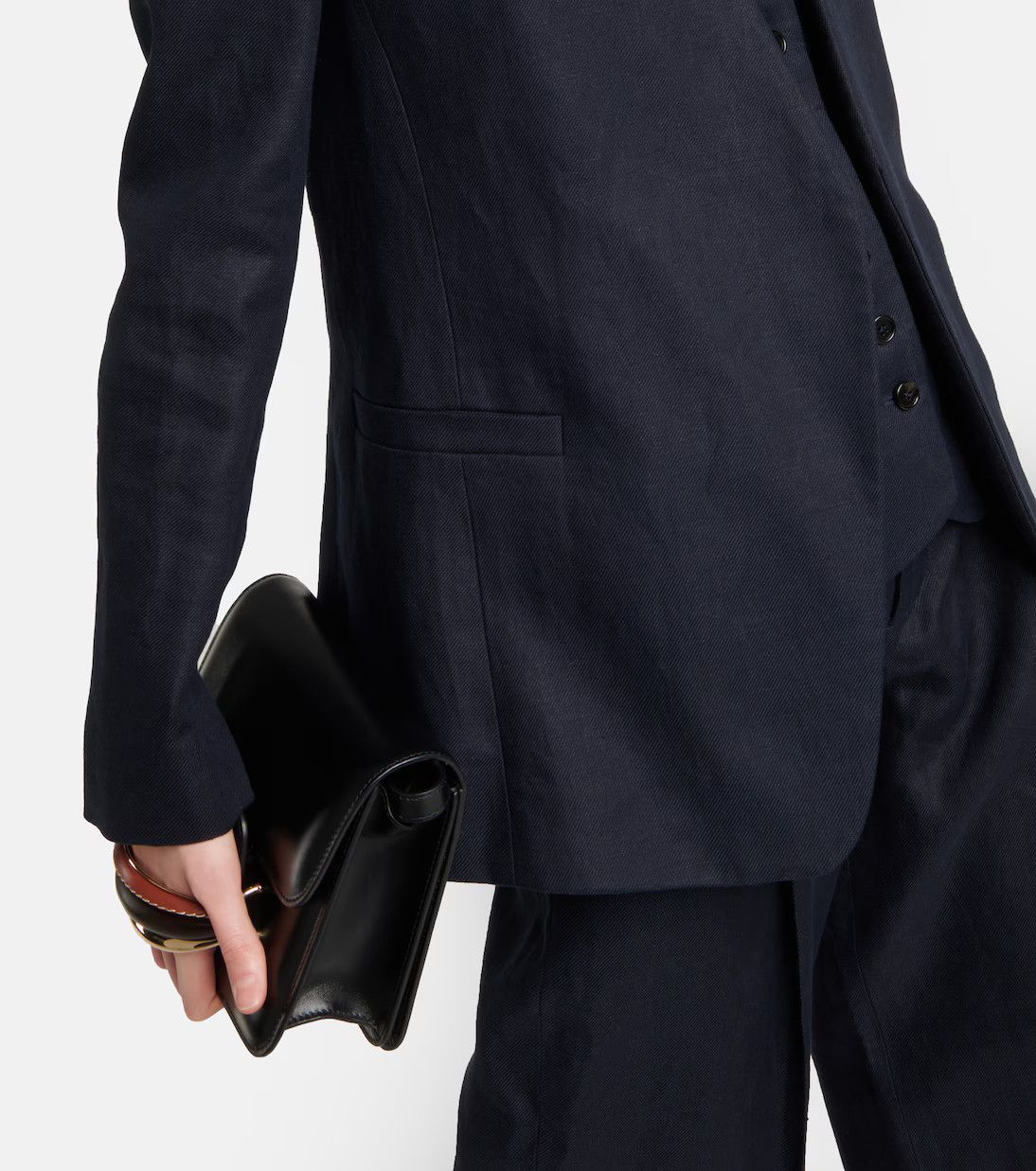 Chloe o1y0825 Blazer in Midnight Blue Size M / US 6-8 / IT 42-44 - 2 Thumbnail
