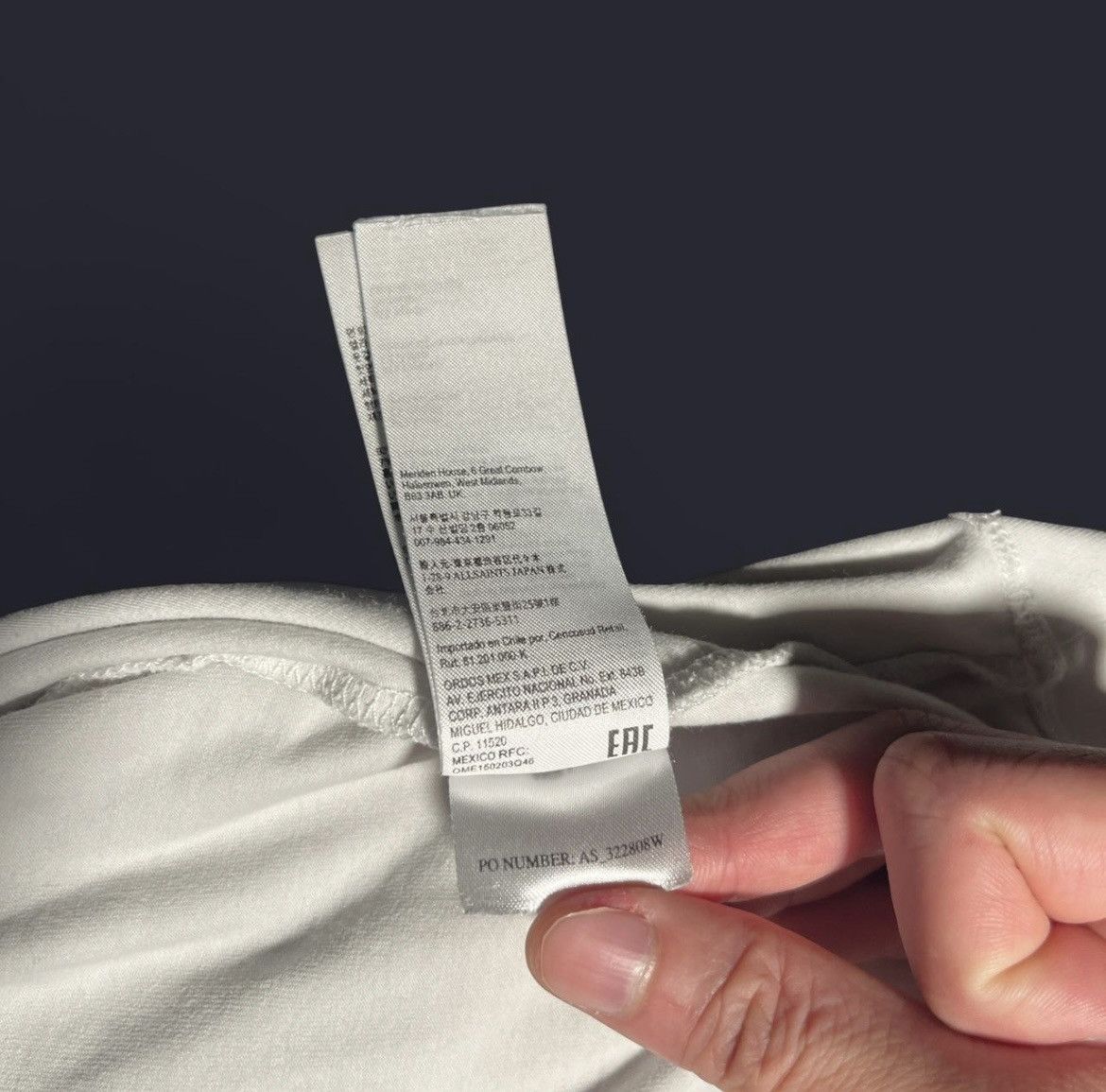 Allsaints Allsaints hope spring white T-shirt Size US S / EU 44-46 / 1 - 7 Thumbnail